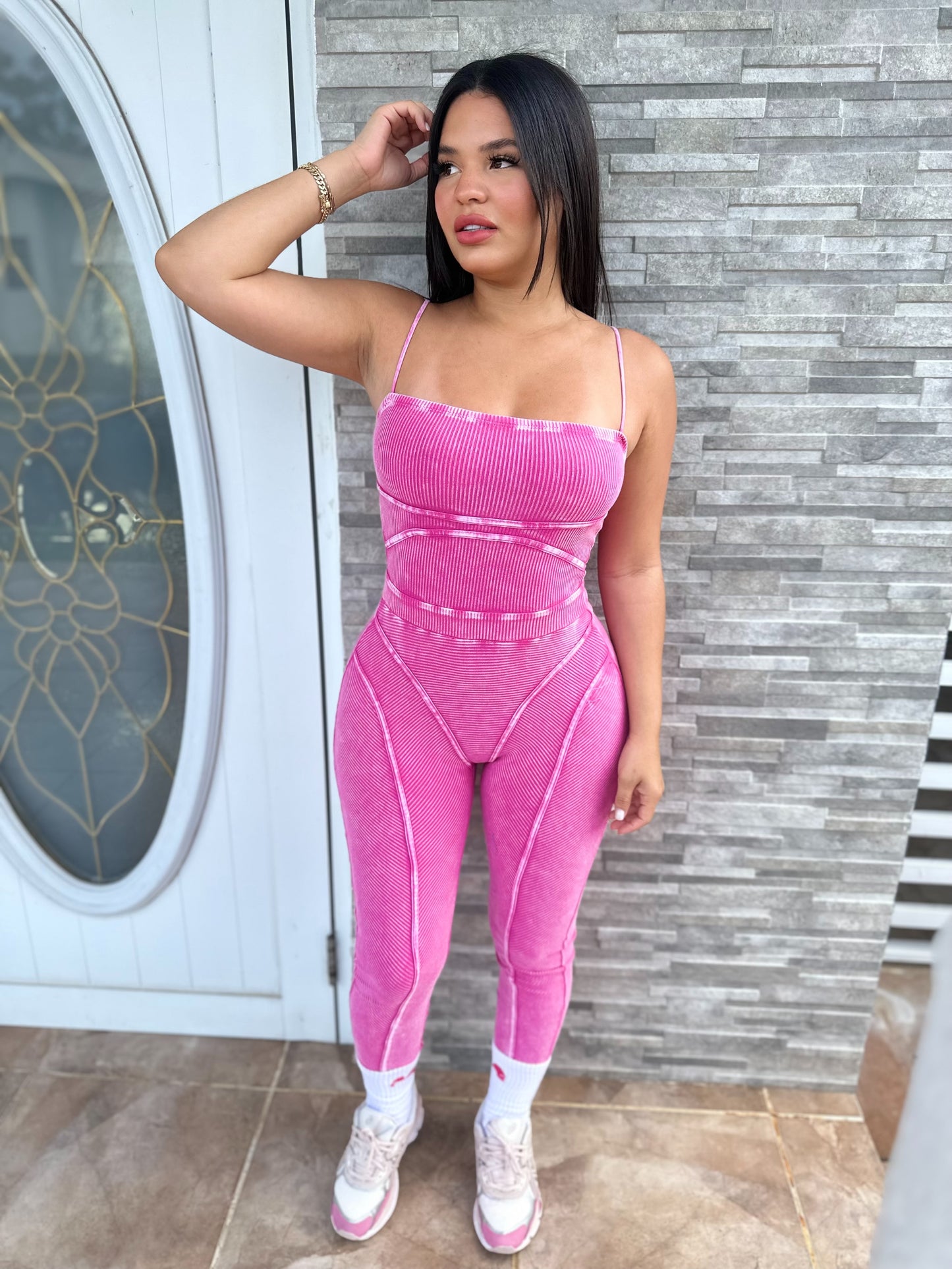Bubblegum Mineral Jumpsuit