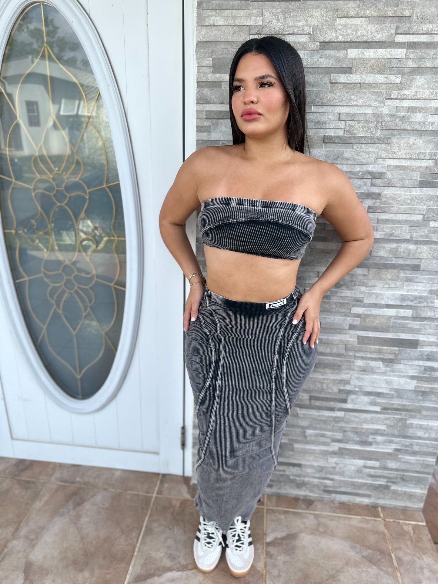 Sexy Black Mineral Dress