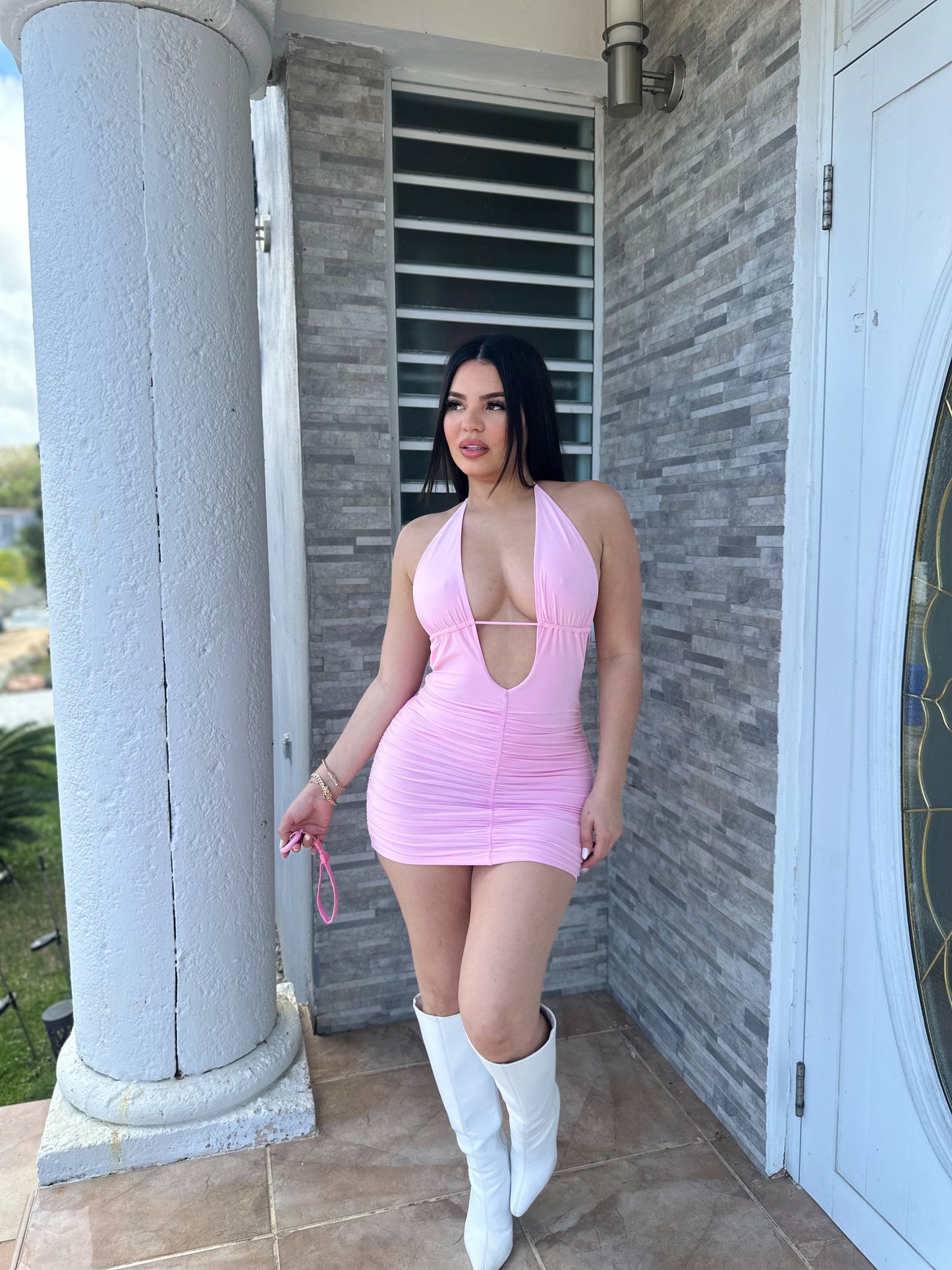 Baby Pink Sexy Dress (RESTOCK)
