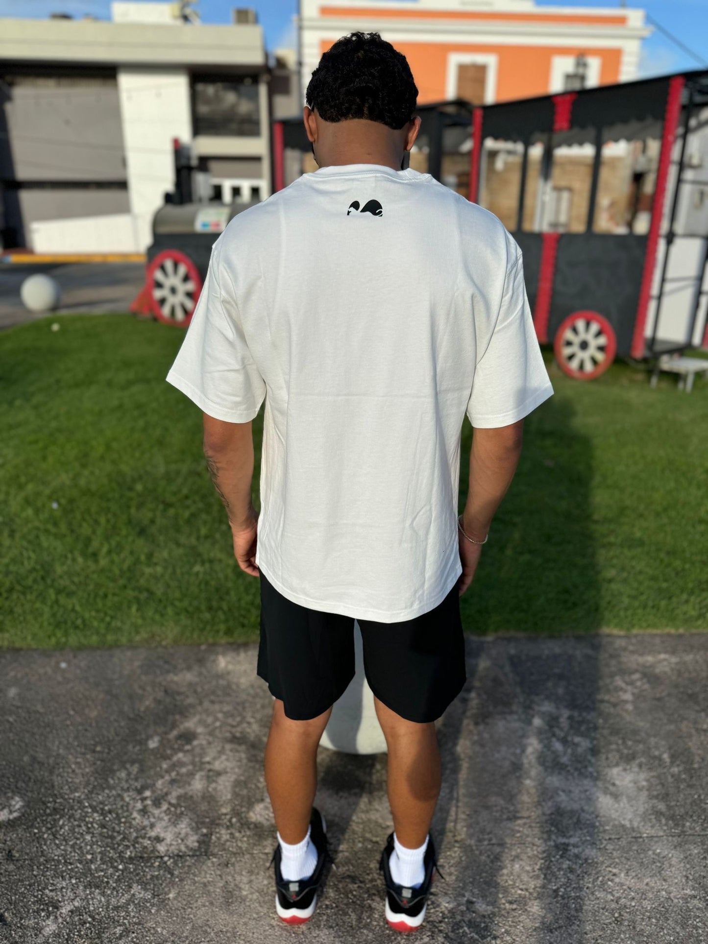 Off White Oversize Men’s T-Shirt