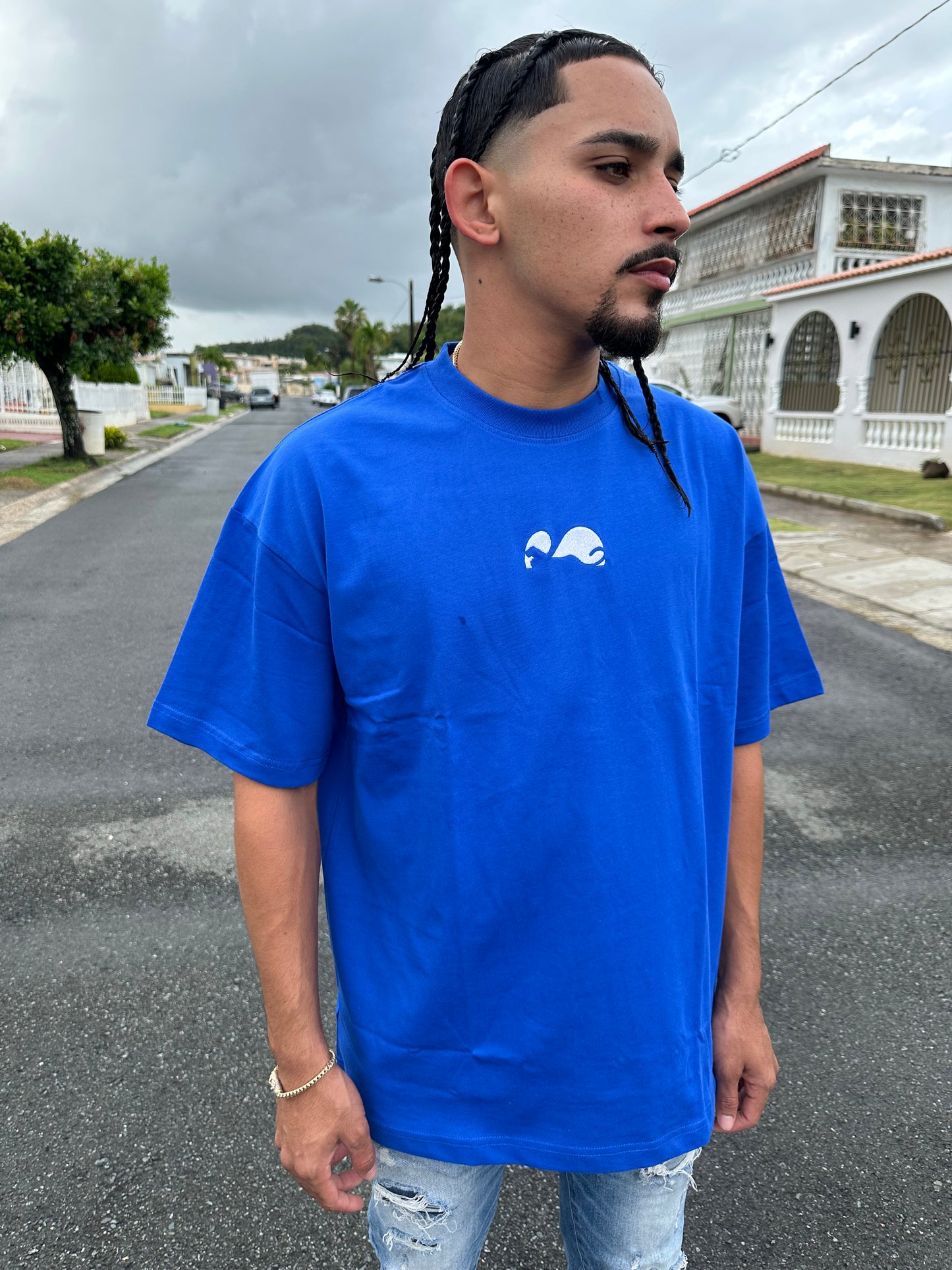 Royal Blue Oversize Men’s T-Shirt