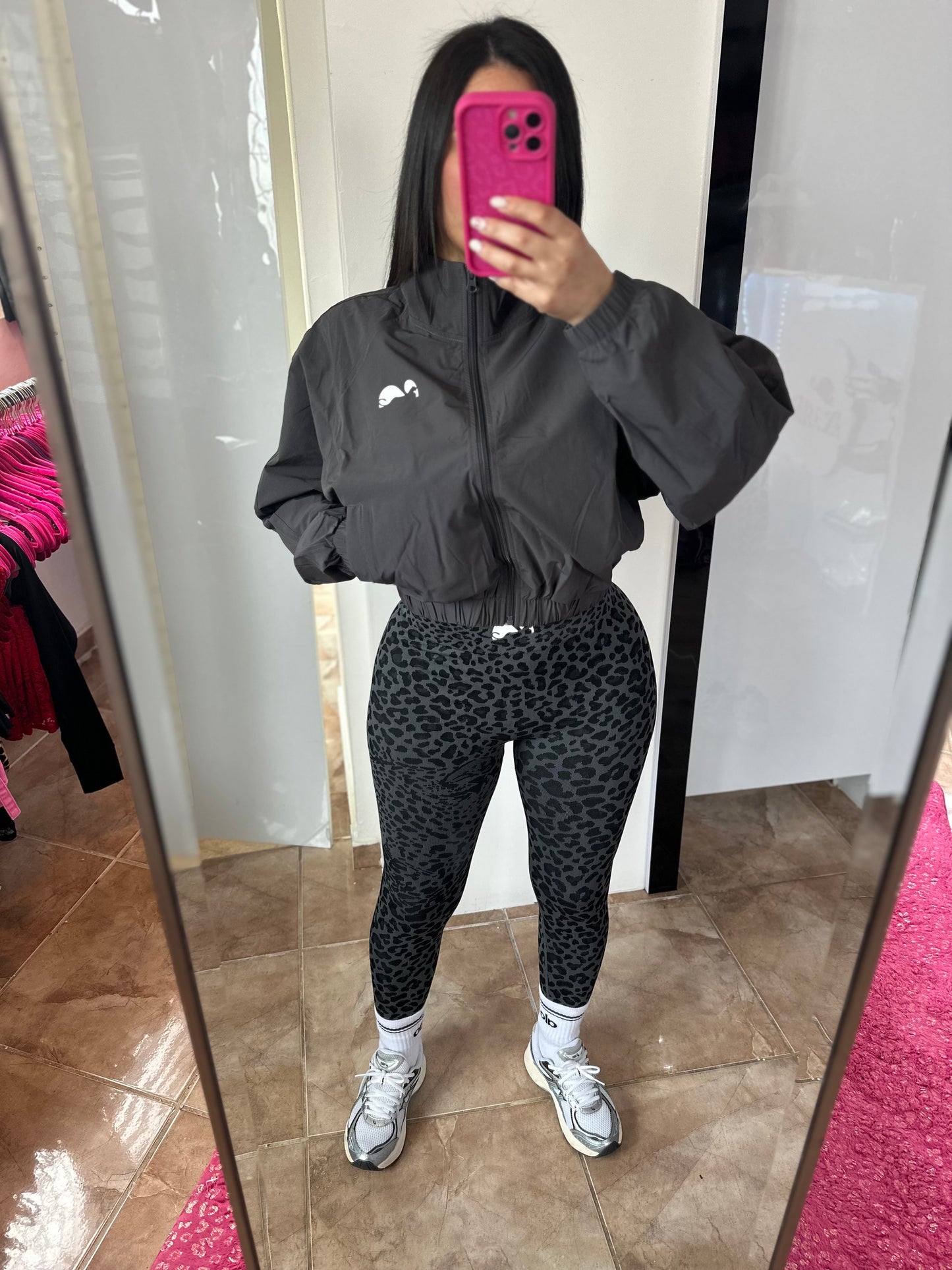 Charcoal Bomber Jacket