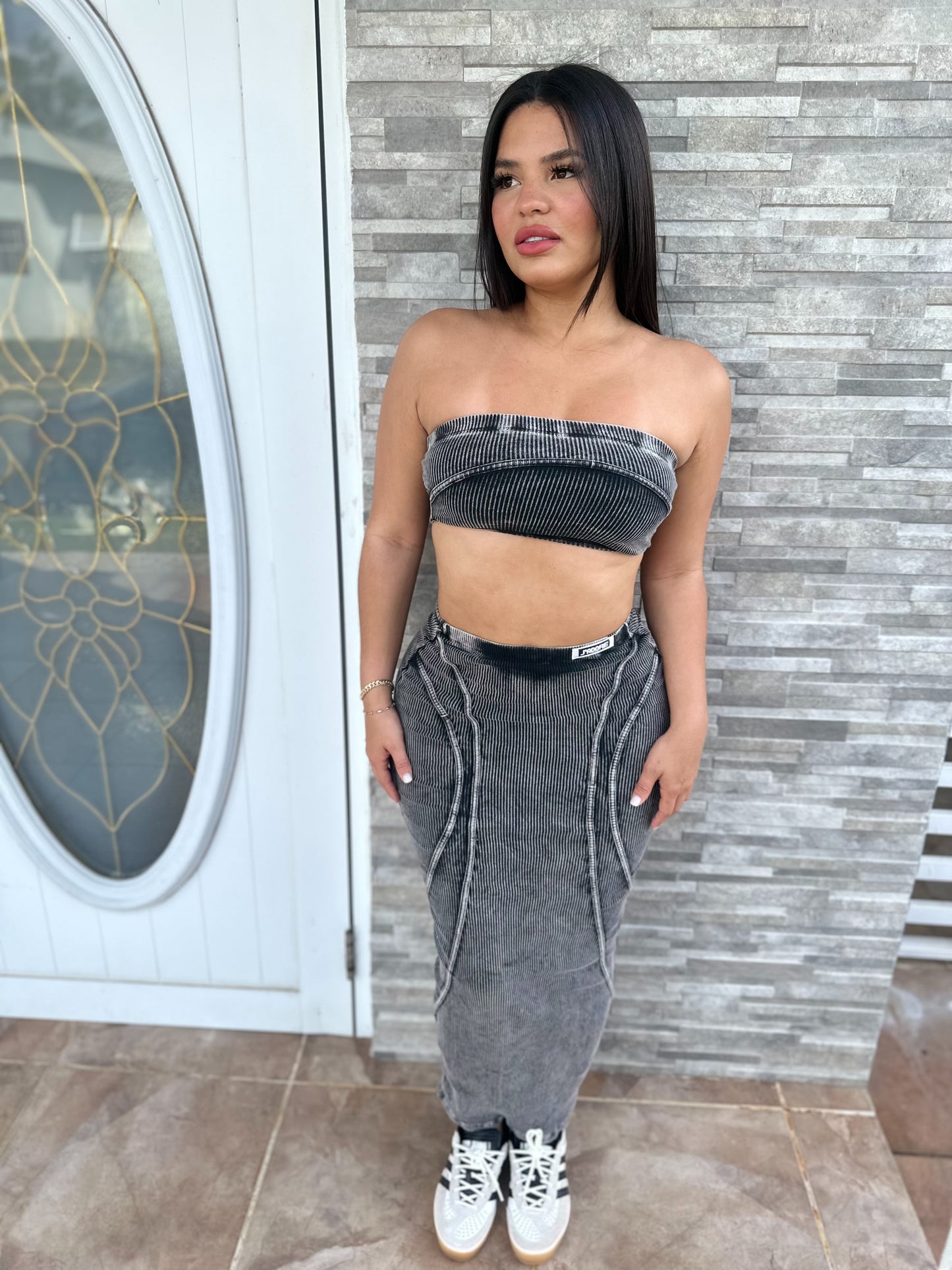 Sexy Black Mineral Dress