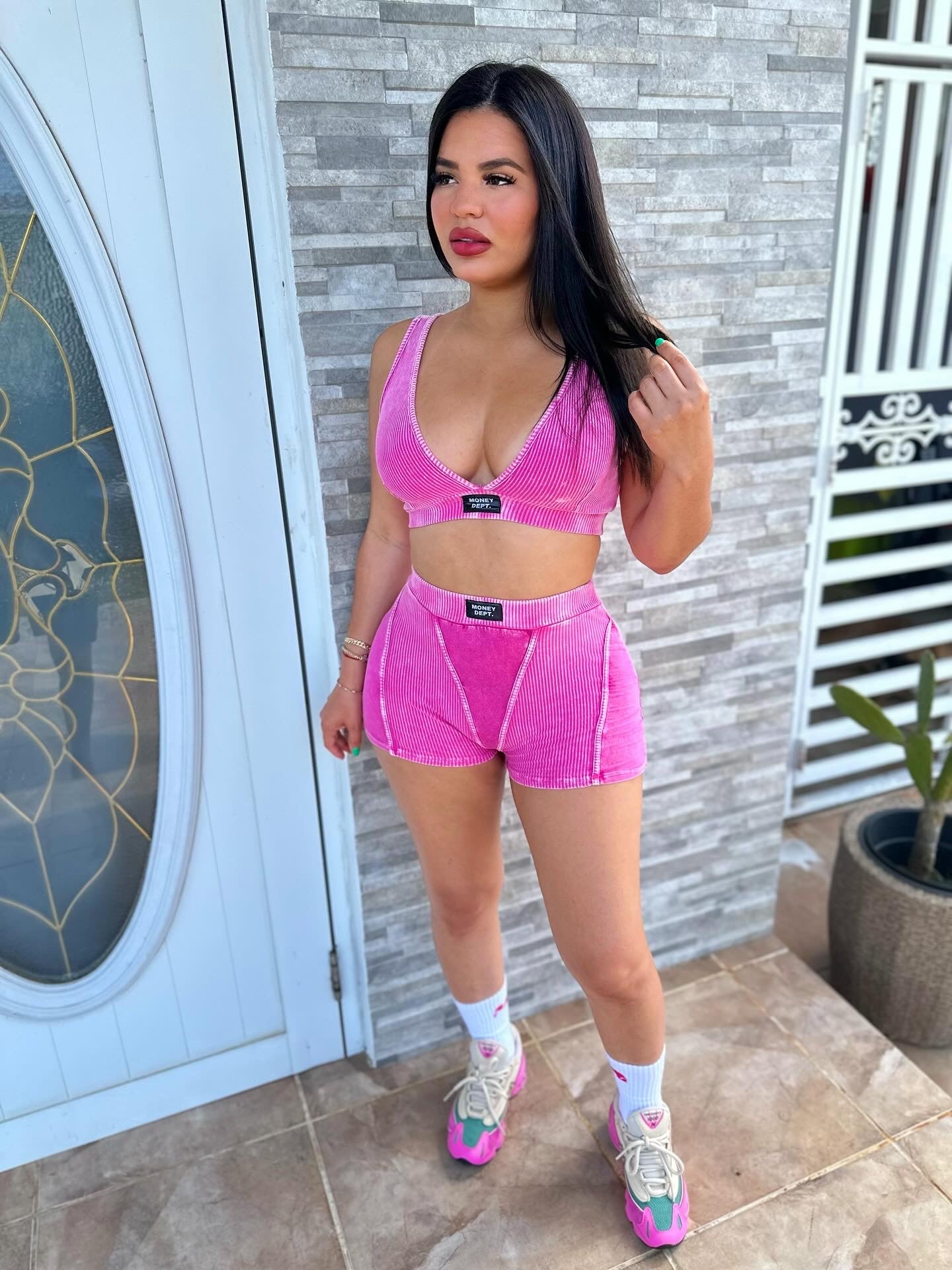 Bubblegum Mineral Short Set
