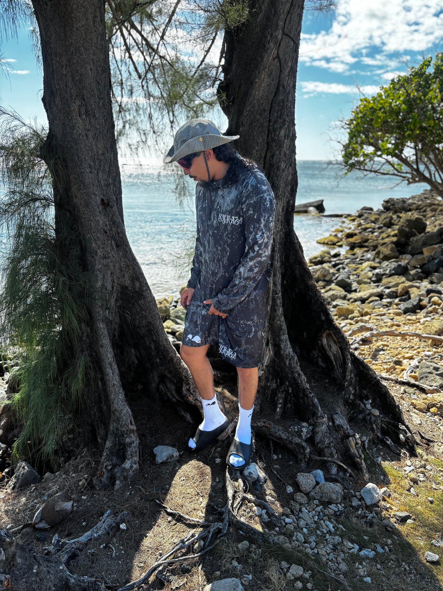 Black Marble Men’s Swimsuit