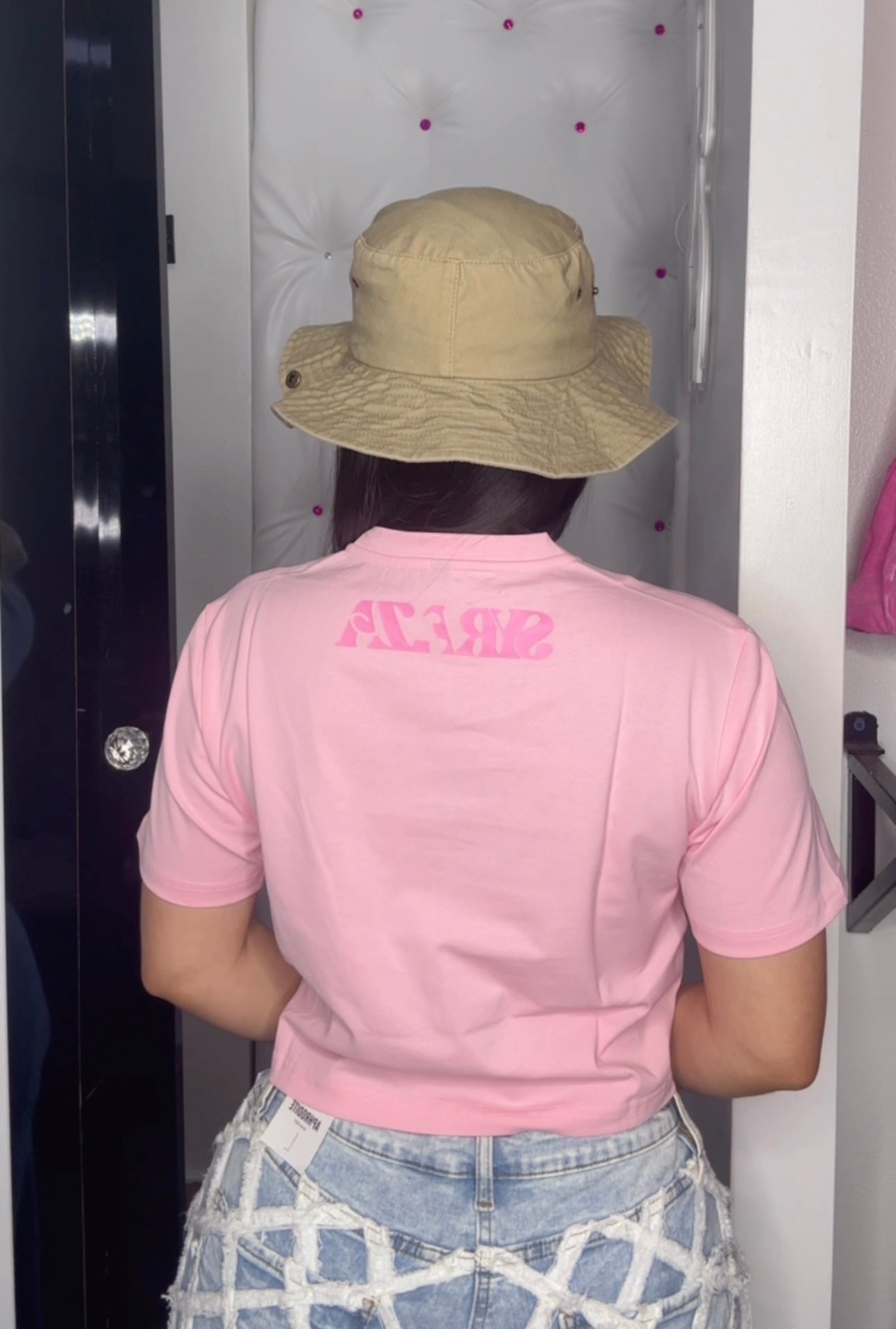 Girlys Pinky Crop Top