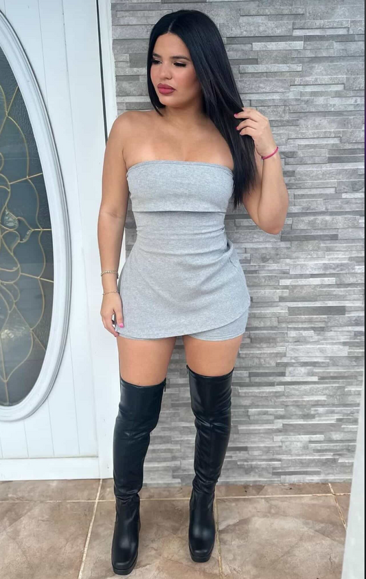 Gray Short Set (RESTOCK)