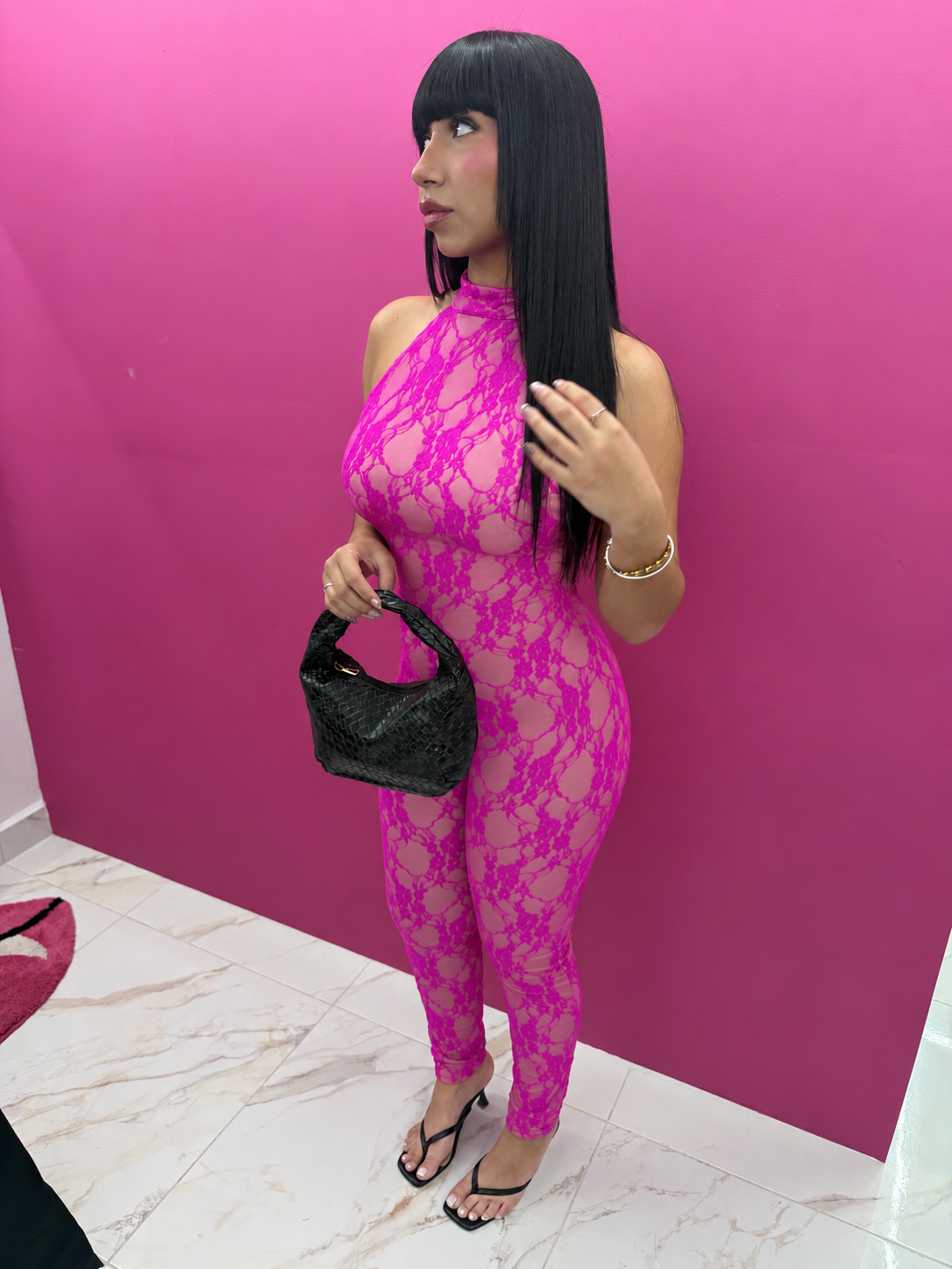 “To Hot In Pink” Jumpsuit