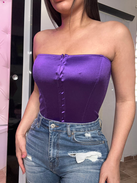 Purple Corset