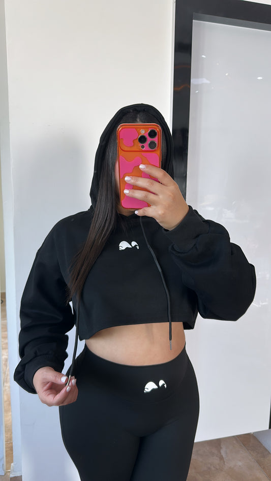 Black Crop Jacket