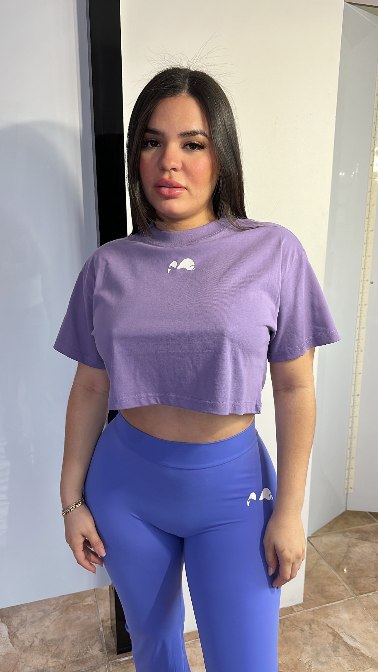 SYRAZA Oversize Crop Tops