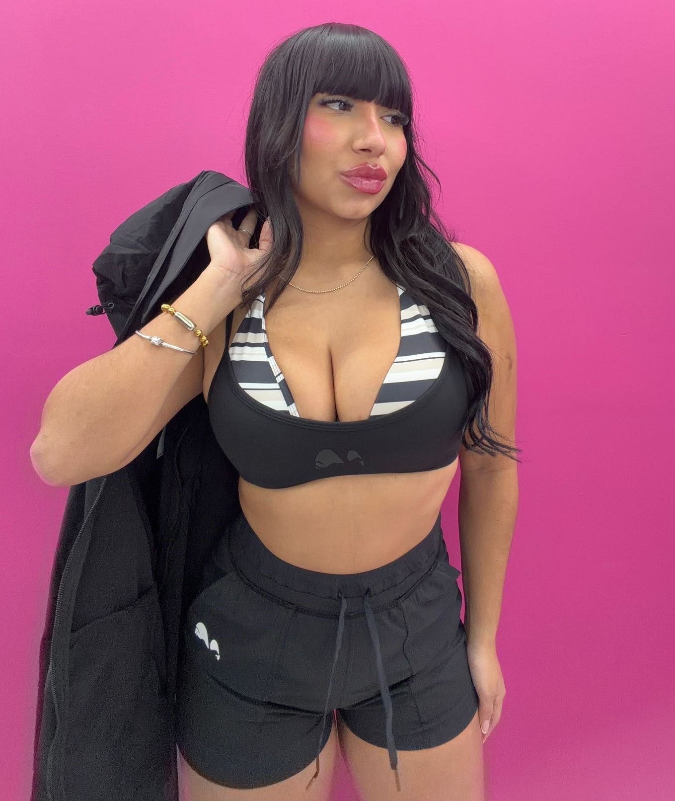 Black Active Shorts