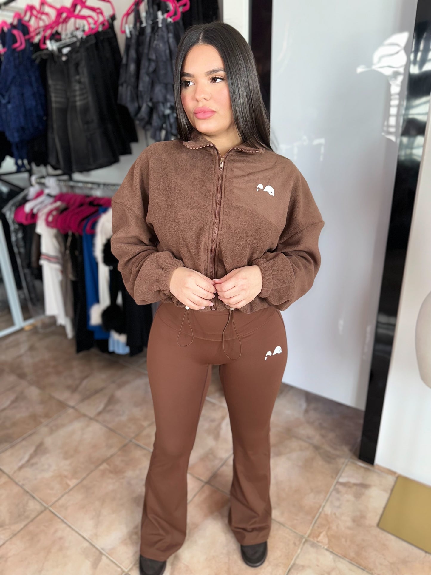 Hot Coco Jacket Set