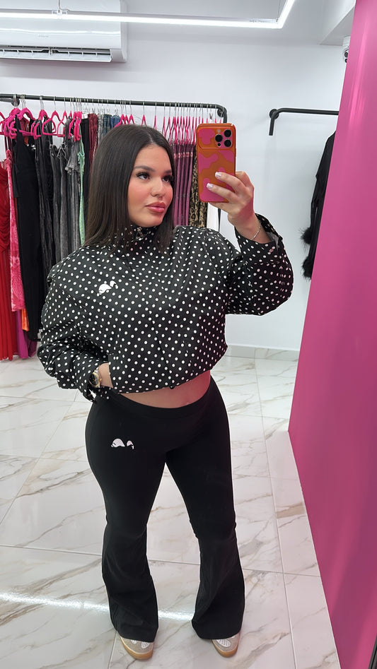 Polka Fever Black Jacket