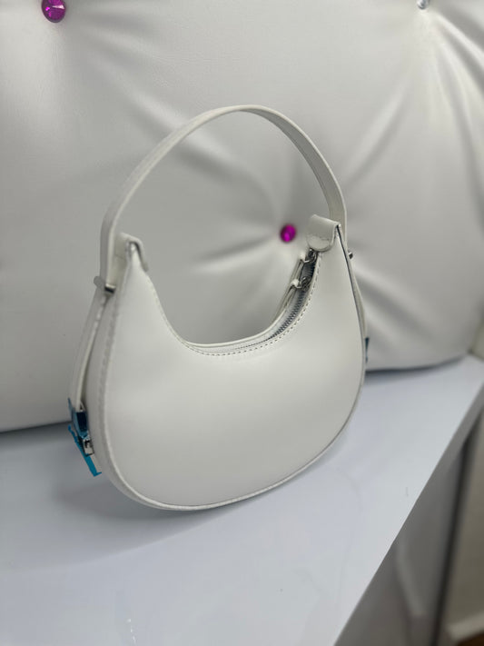 White Leather Bag