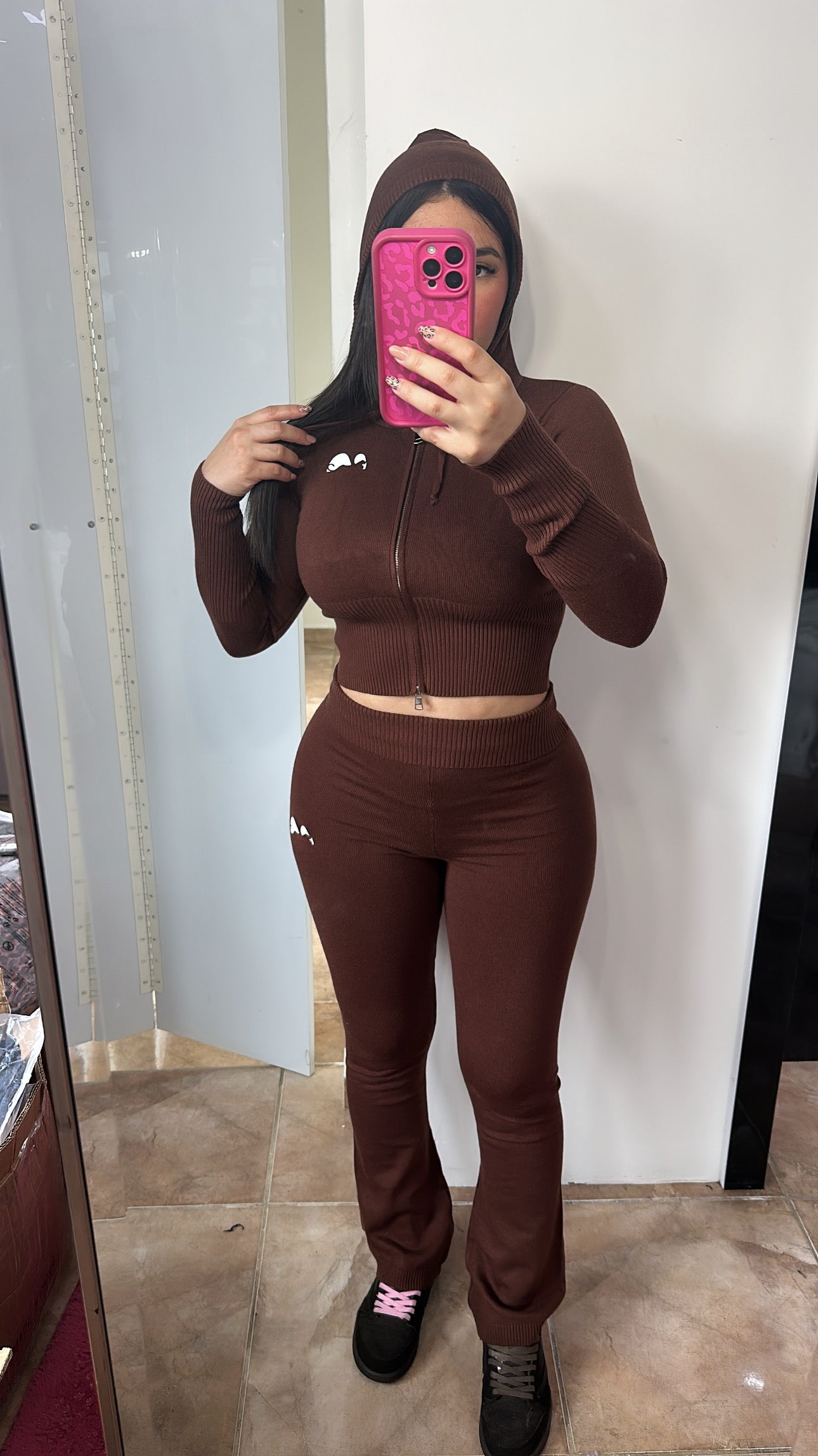 Brown Cotton Set