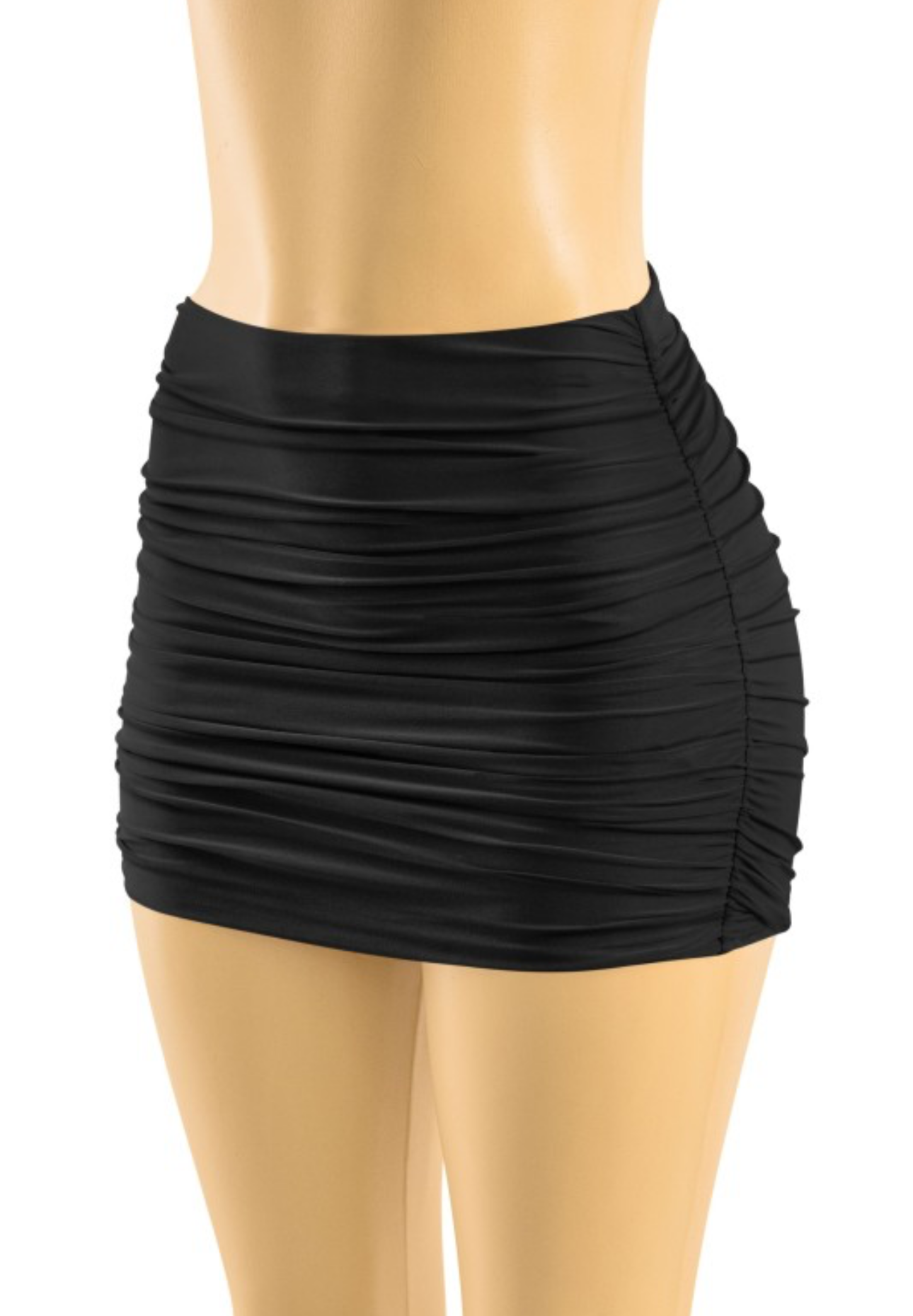 Ruched Mini Skirt