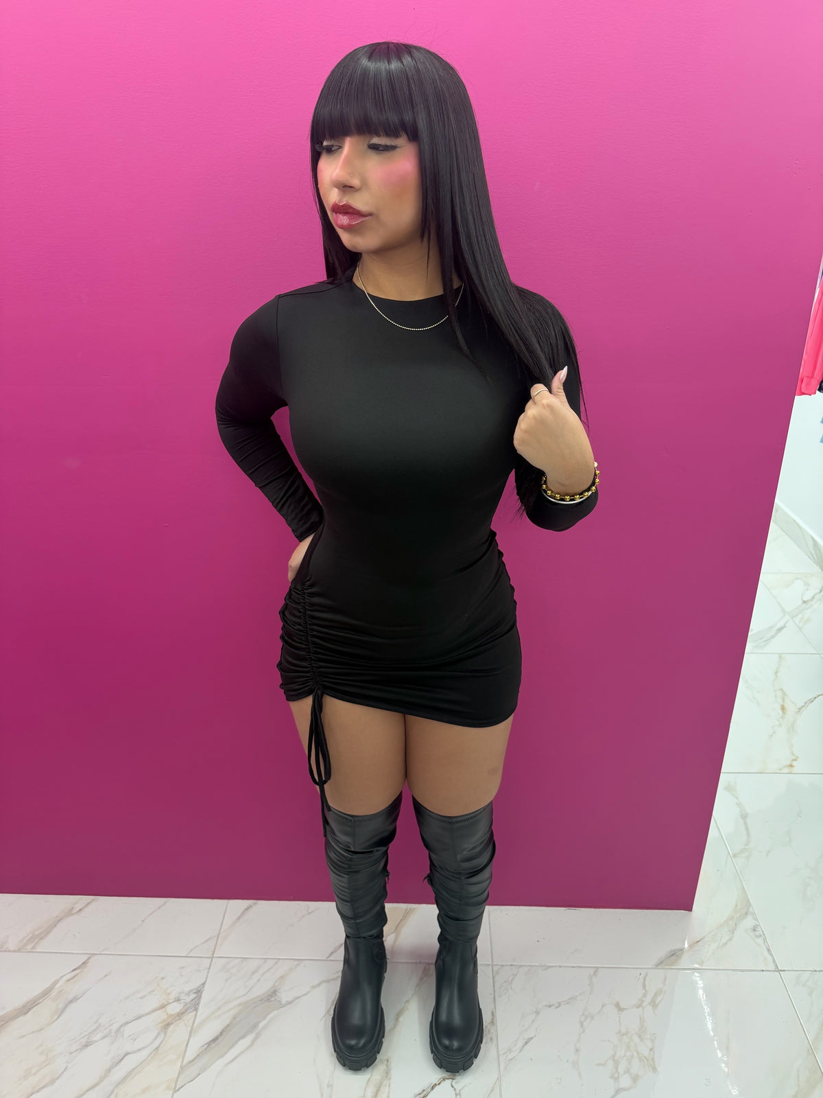 “Basic Doll” Black Dress
