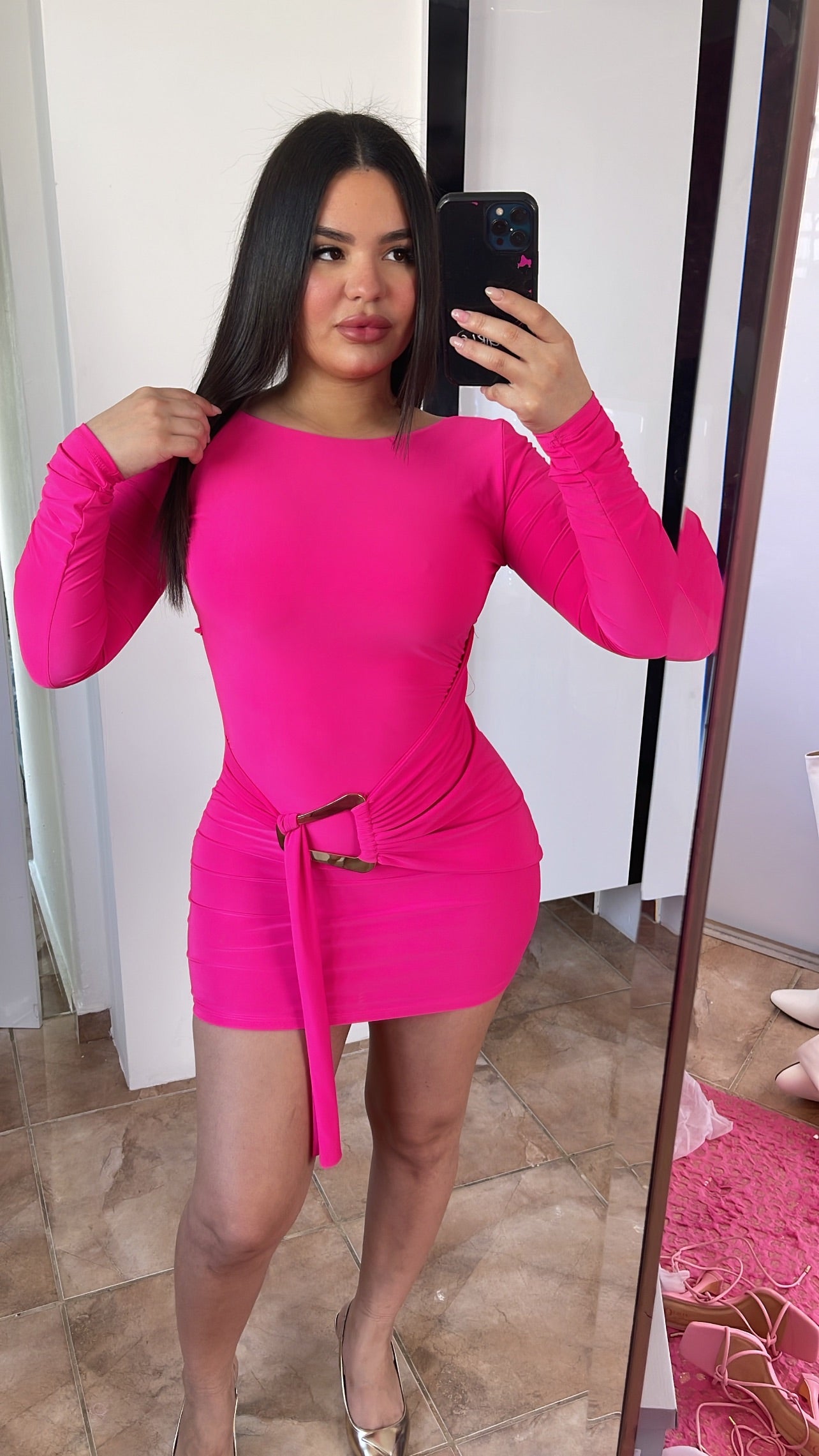 Hot Pink Dress