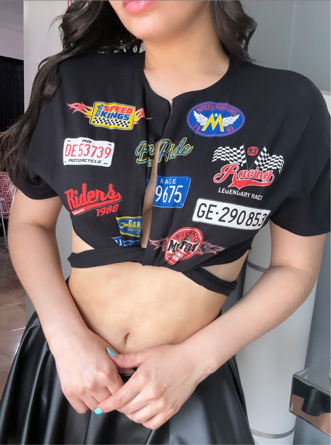 NASCAR Crop Top