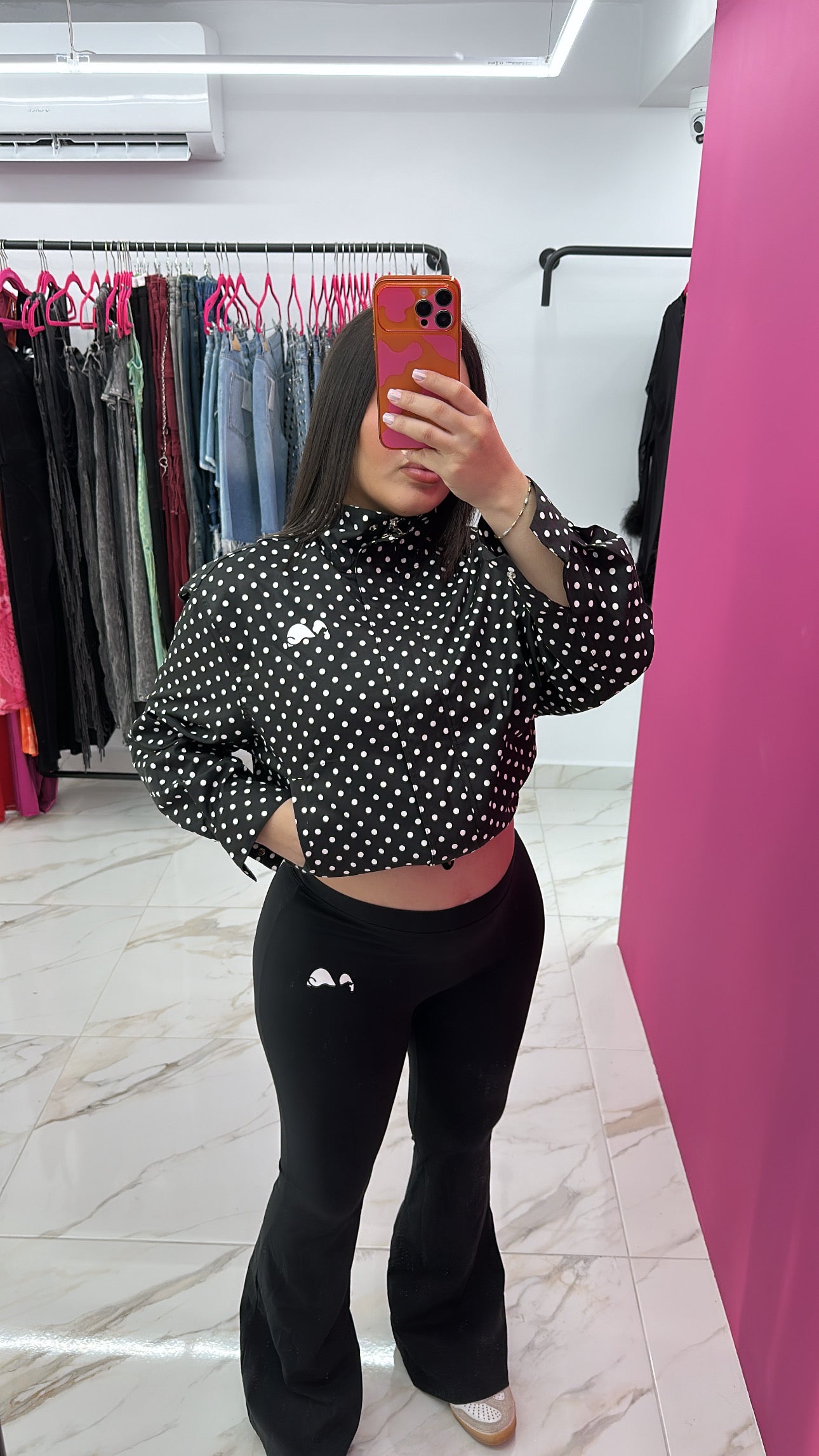 Polka Fever Black Jacket