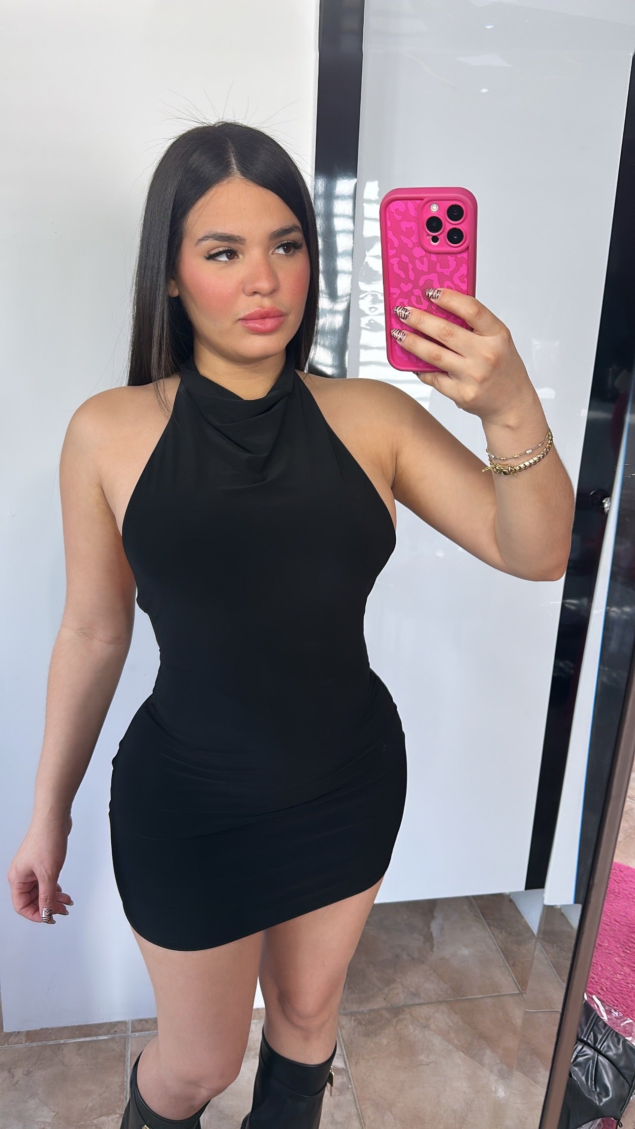 Black Mini Dress
