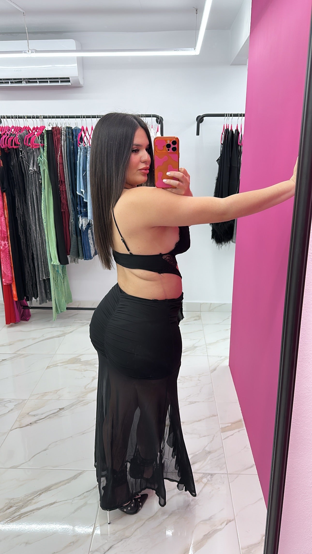 “Midnight Muse” Black Dress