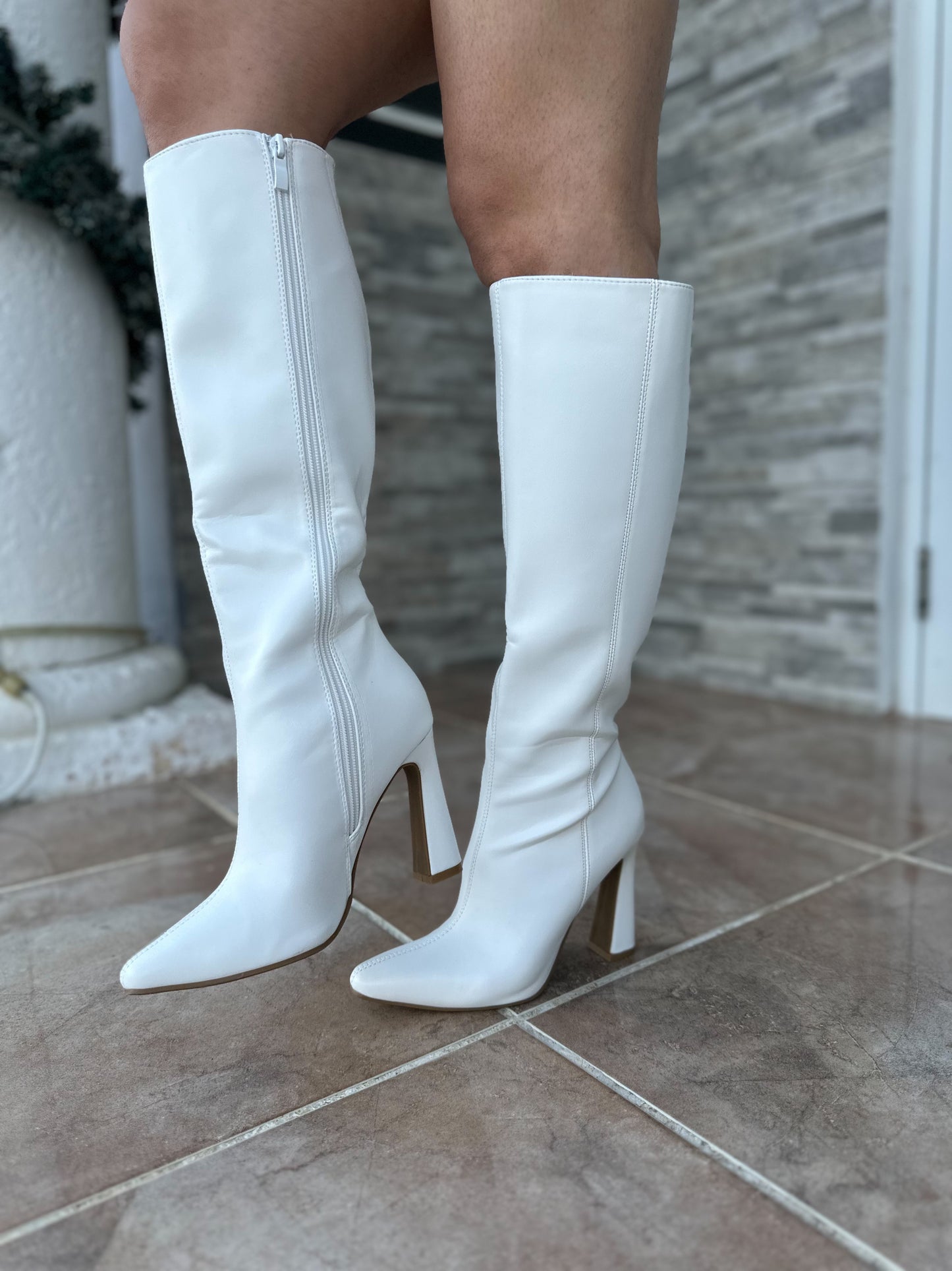 White Boots