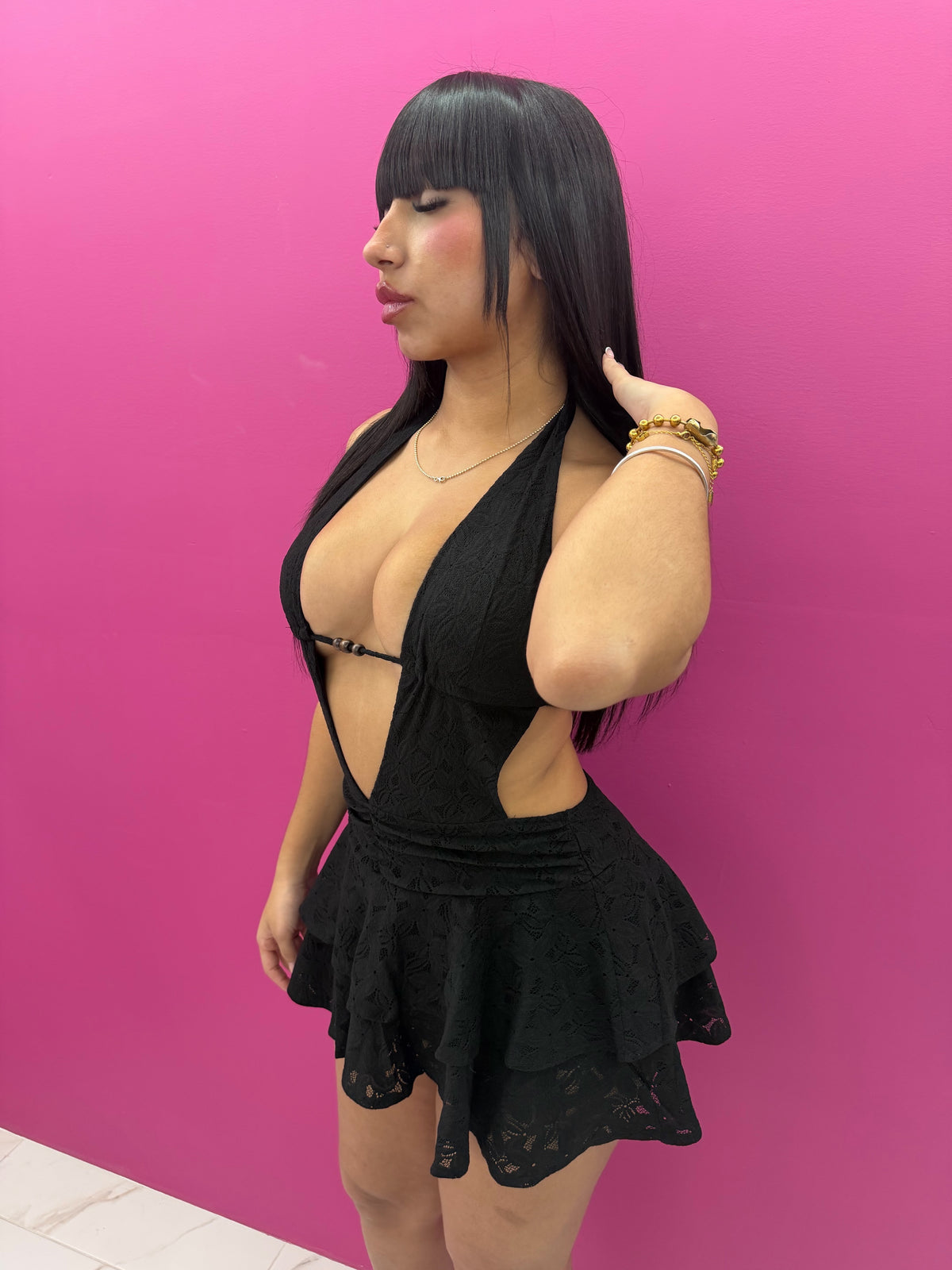 Sweet Trouble Black Dress
