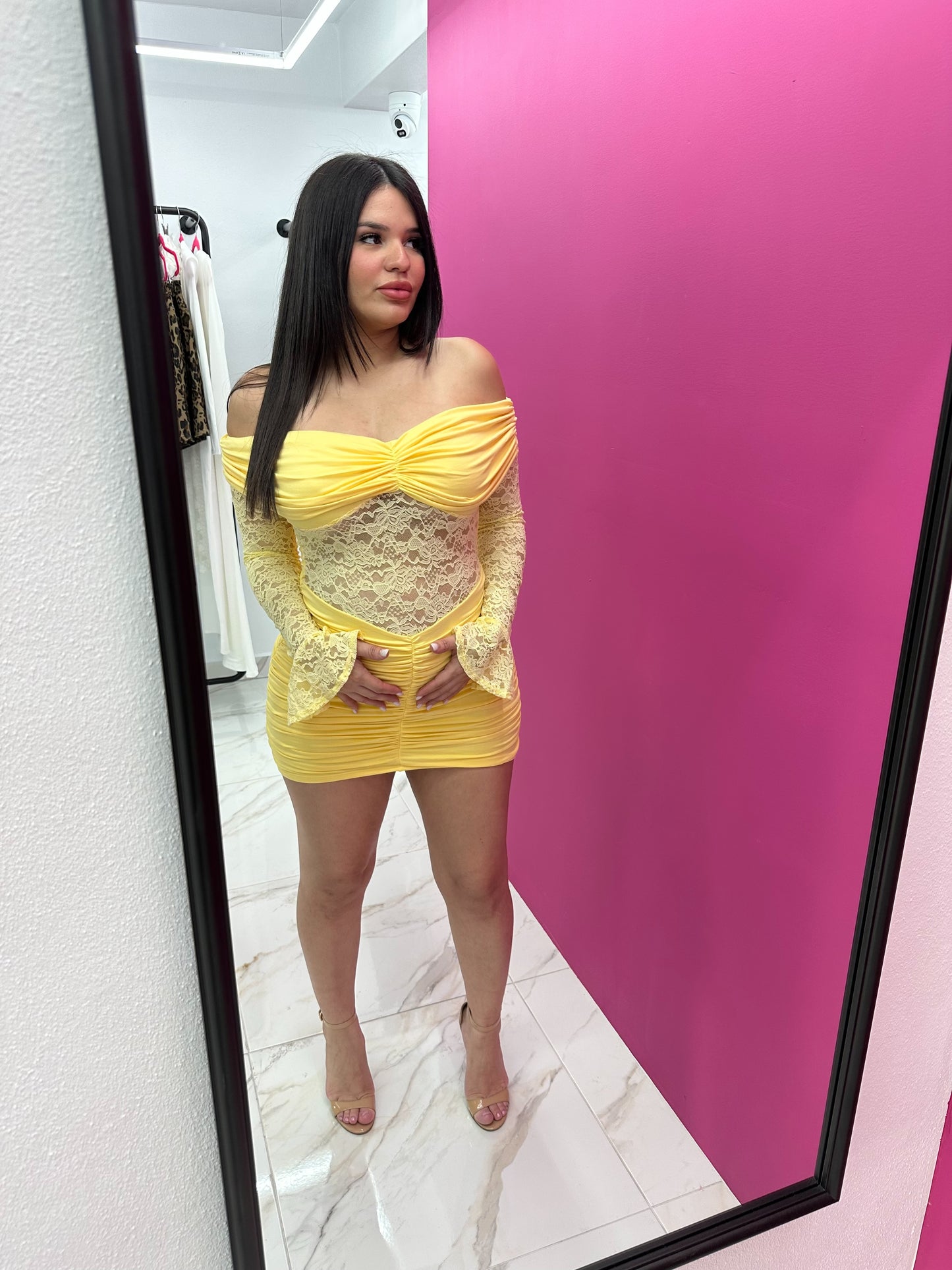 “Lemon Kiss” Mini Dress