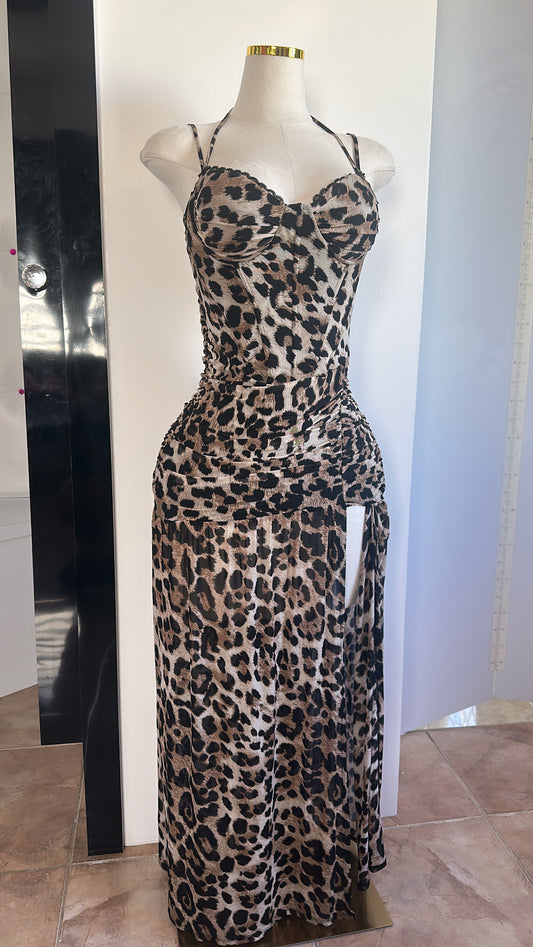Leopard Long Dress