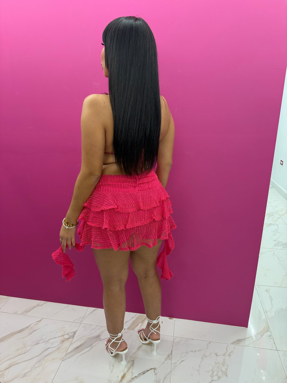 “Hot Pixie” Pink Dress