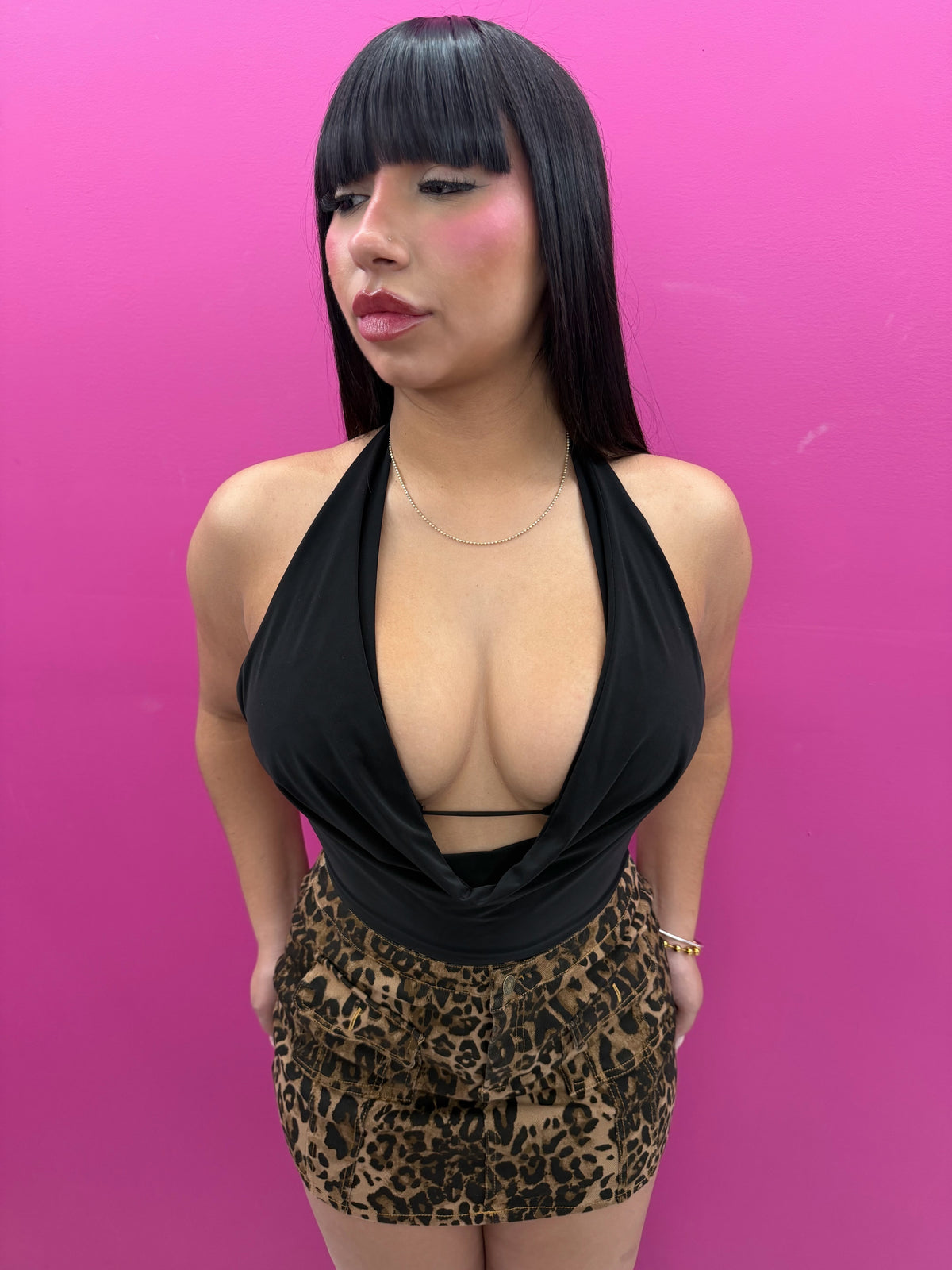 “Black Aura” Halter Top