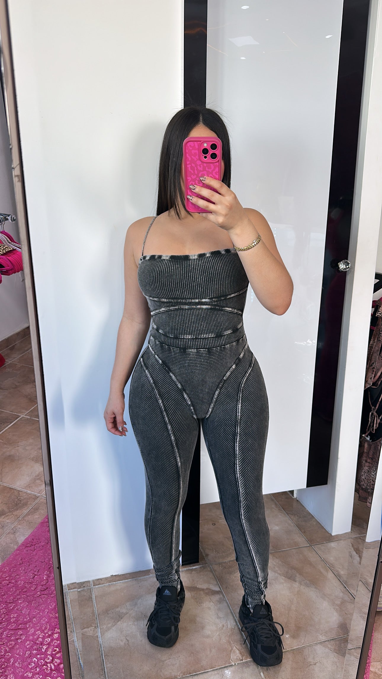 Black Mineral Jumpsuit