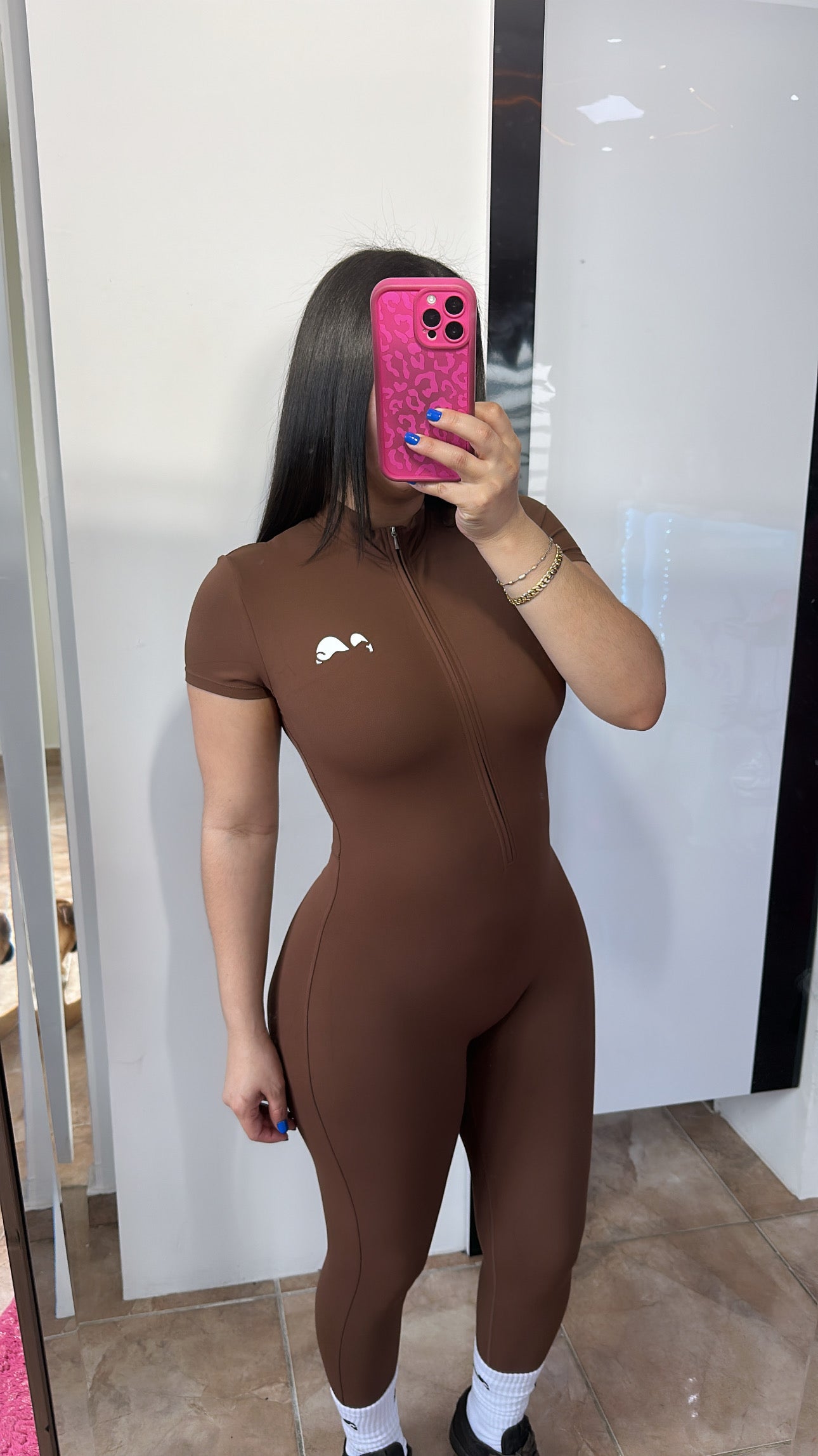 Basic Brown Jumpsuit