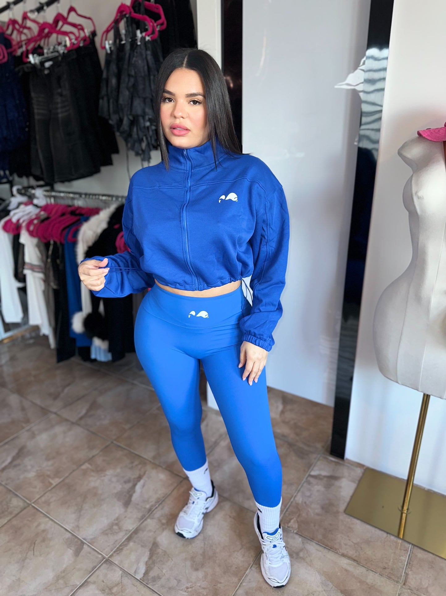 Royal Blue Jacket Set
