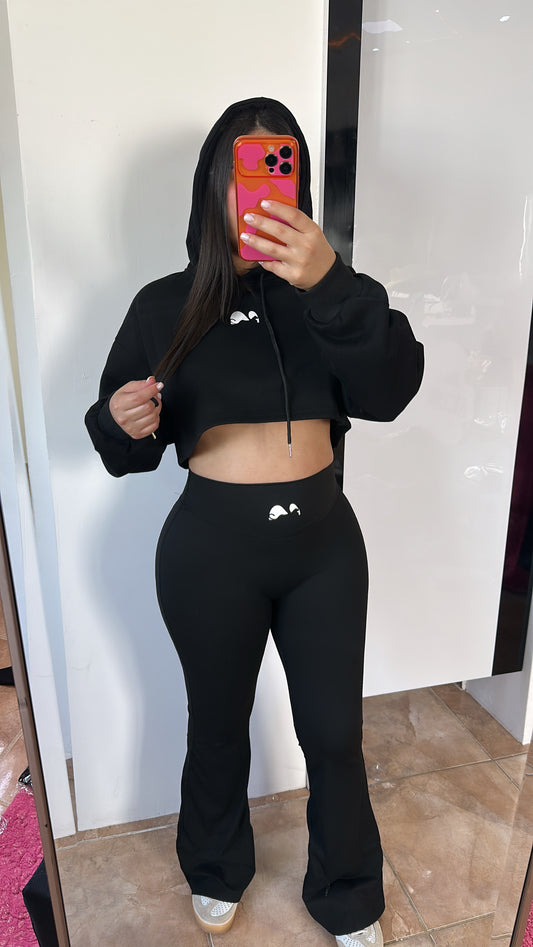 Black Flare Leggings