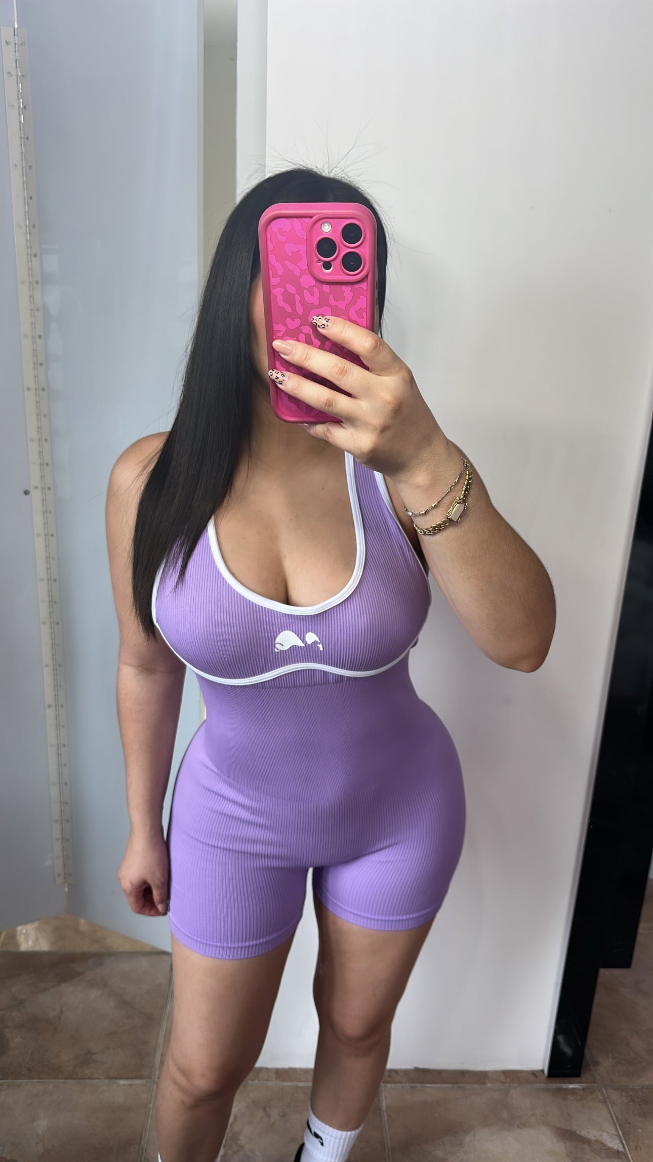 Lilac Romper