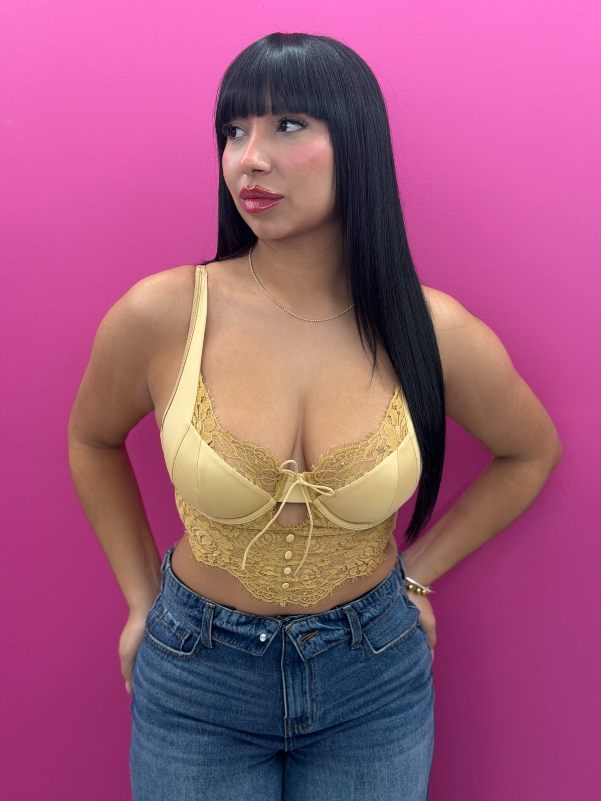 “Goldie” Corset Top