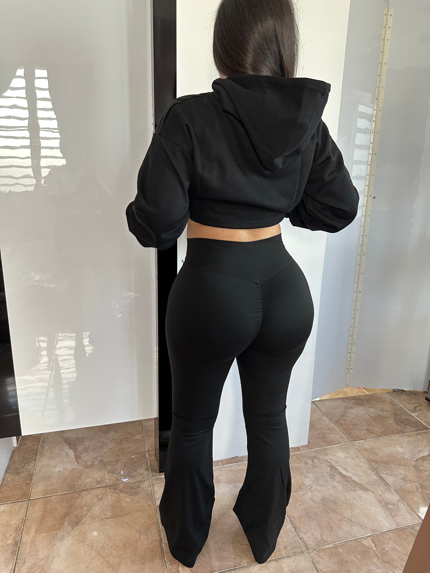 Black Flare Leggings