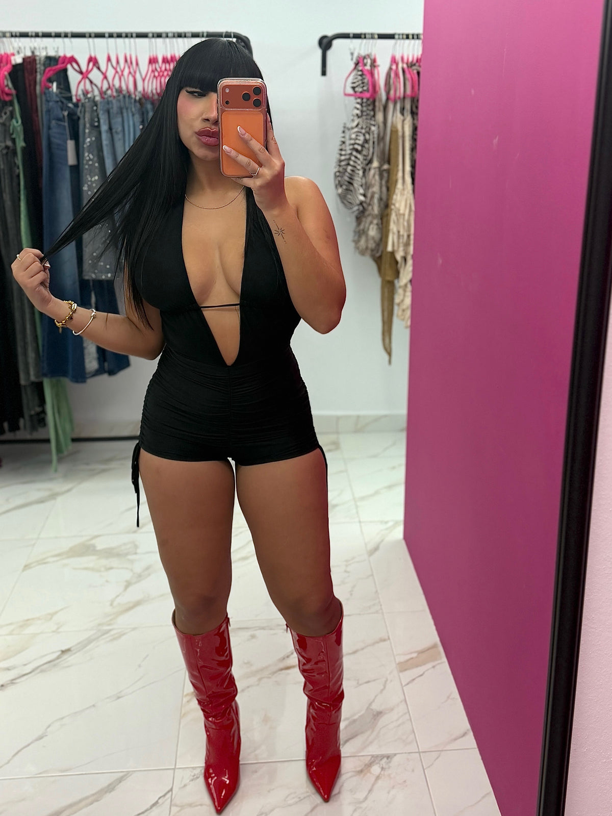 Halter Rompers