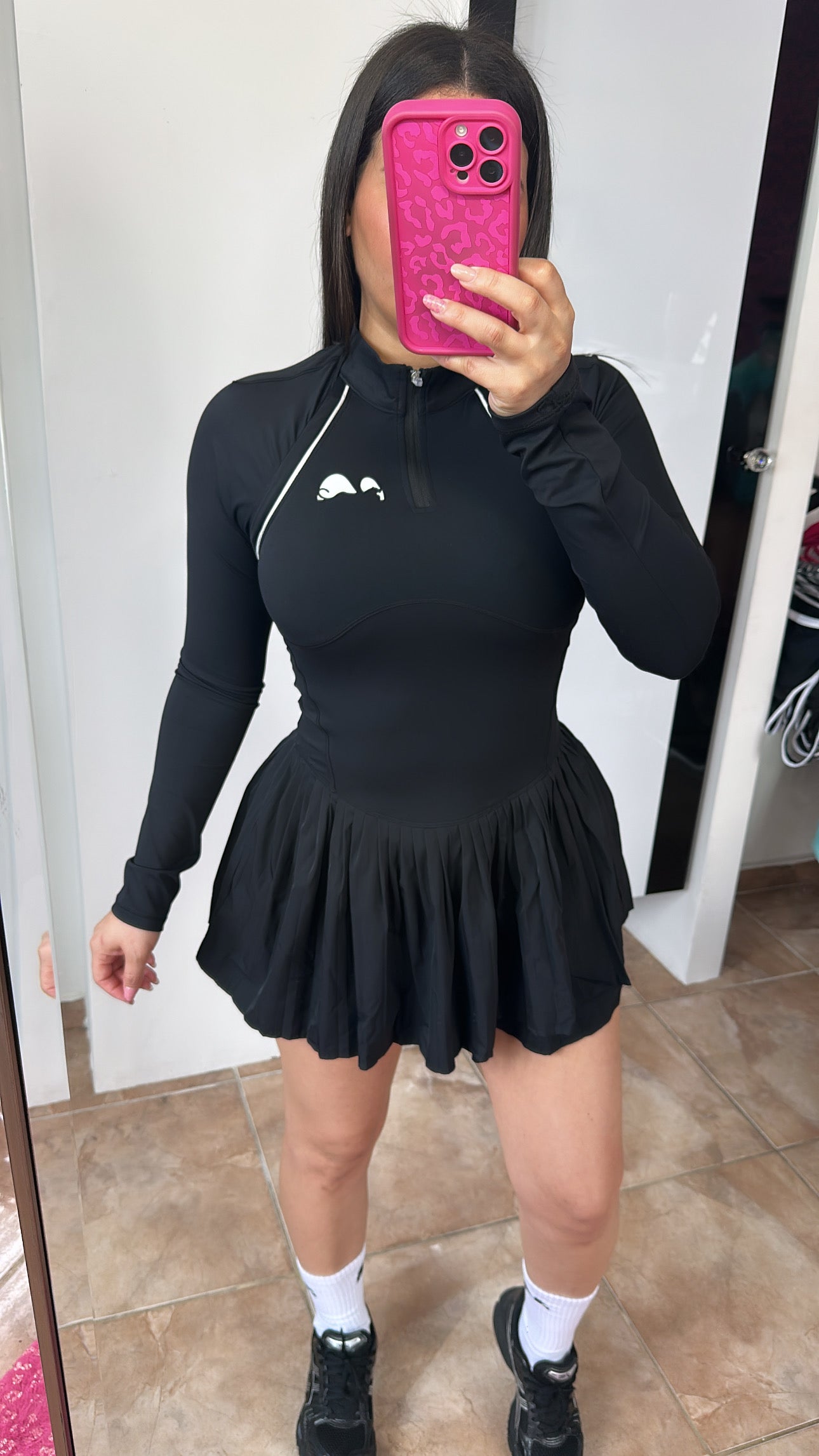 Multi-use Black Tennis Dress