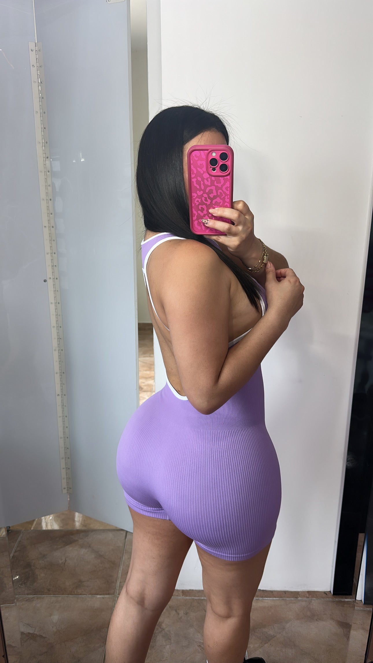 Lilac Romper