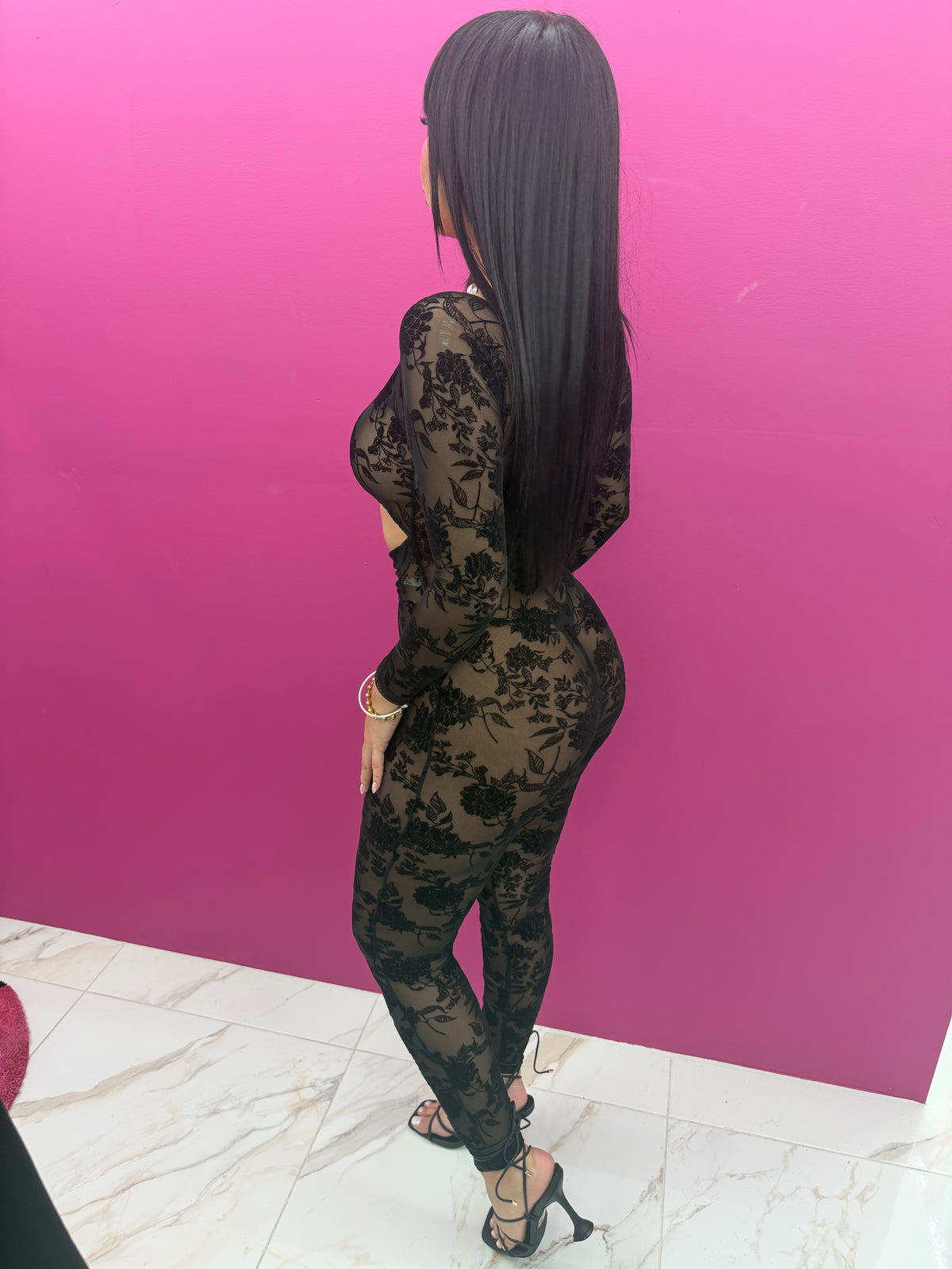 “Dark Romance” Lace Jumpsuit