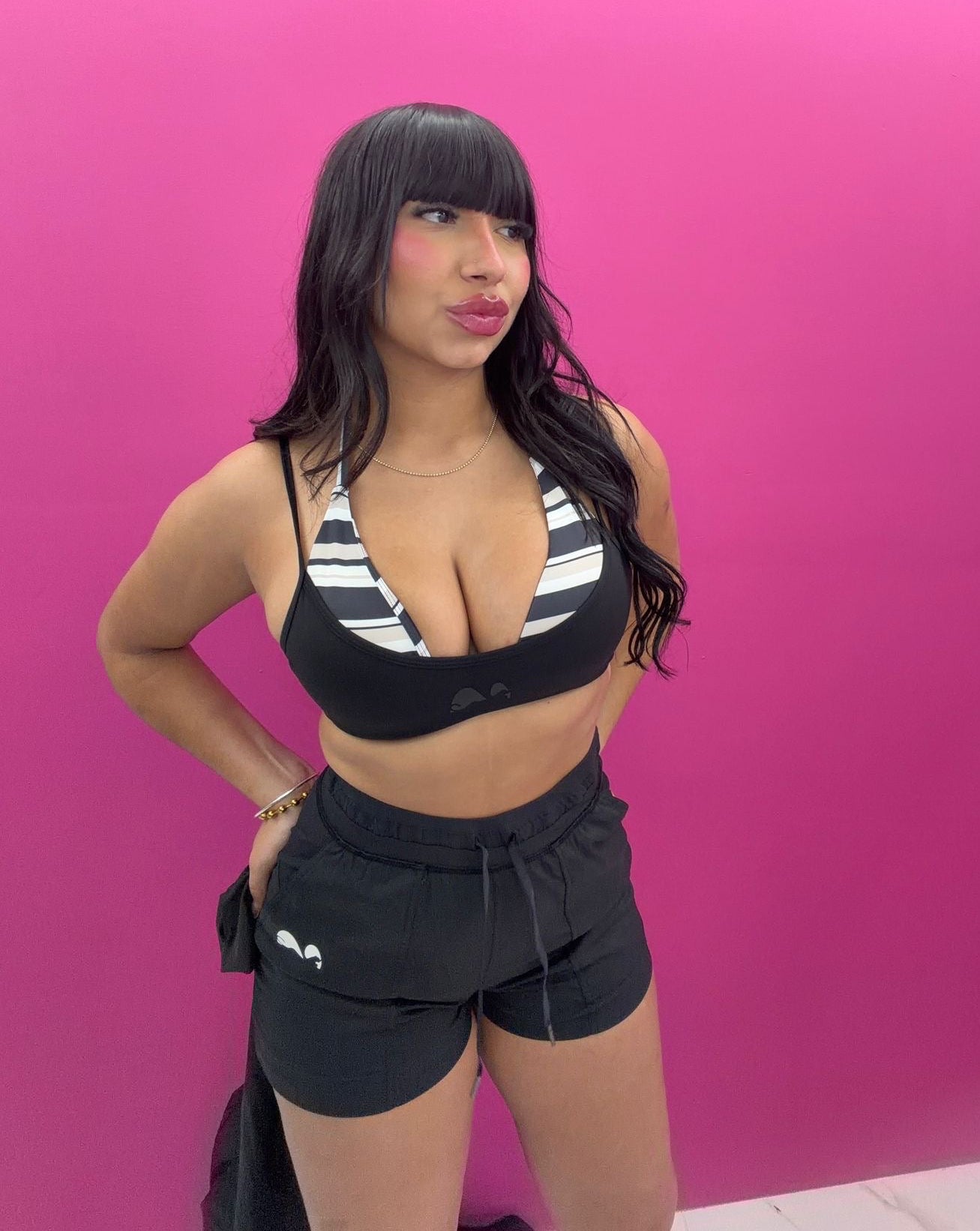 Black Active Shorts