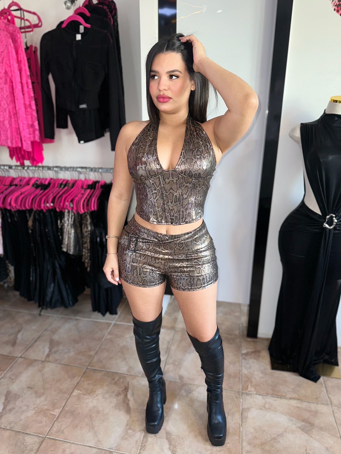 Python Print Short Set