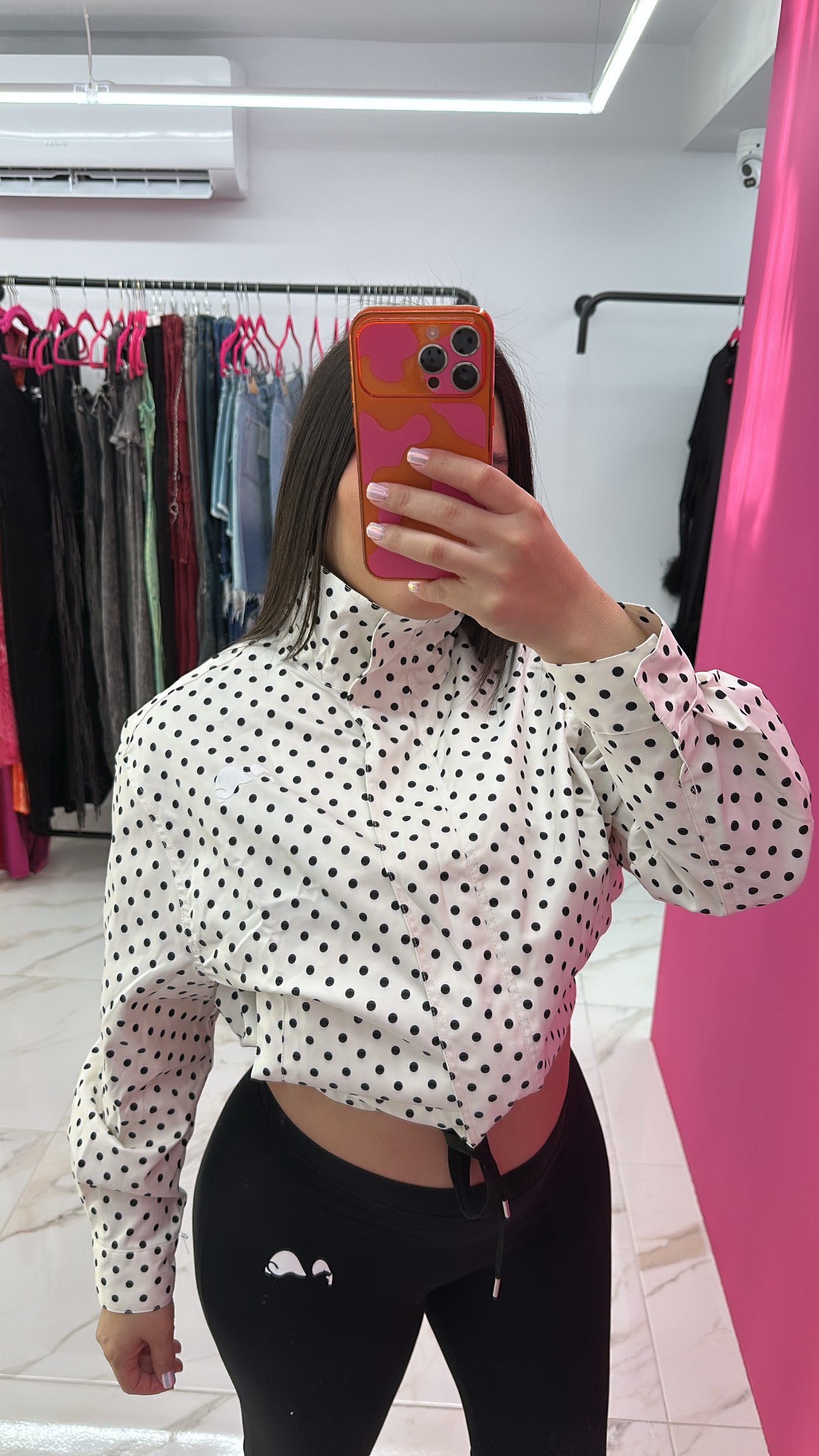 Polka Fever White Jacket