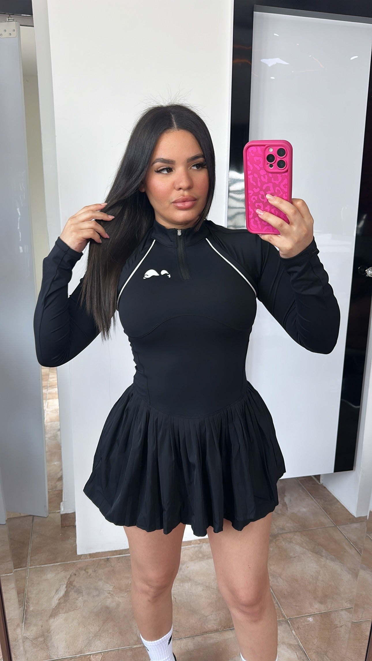 Multi-use Black Tennis Dress