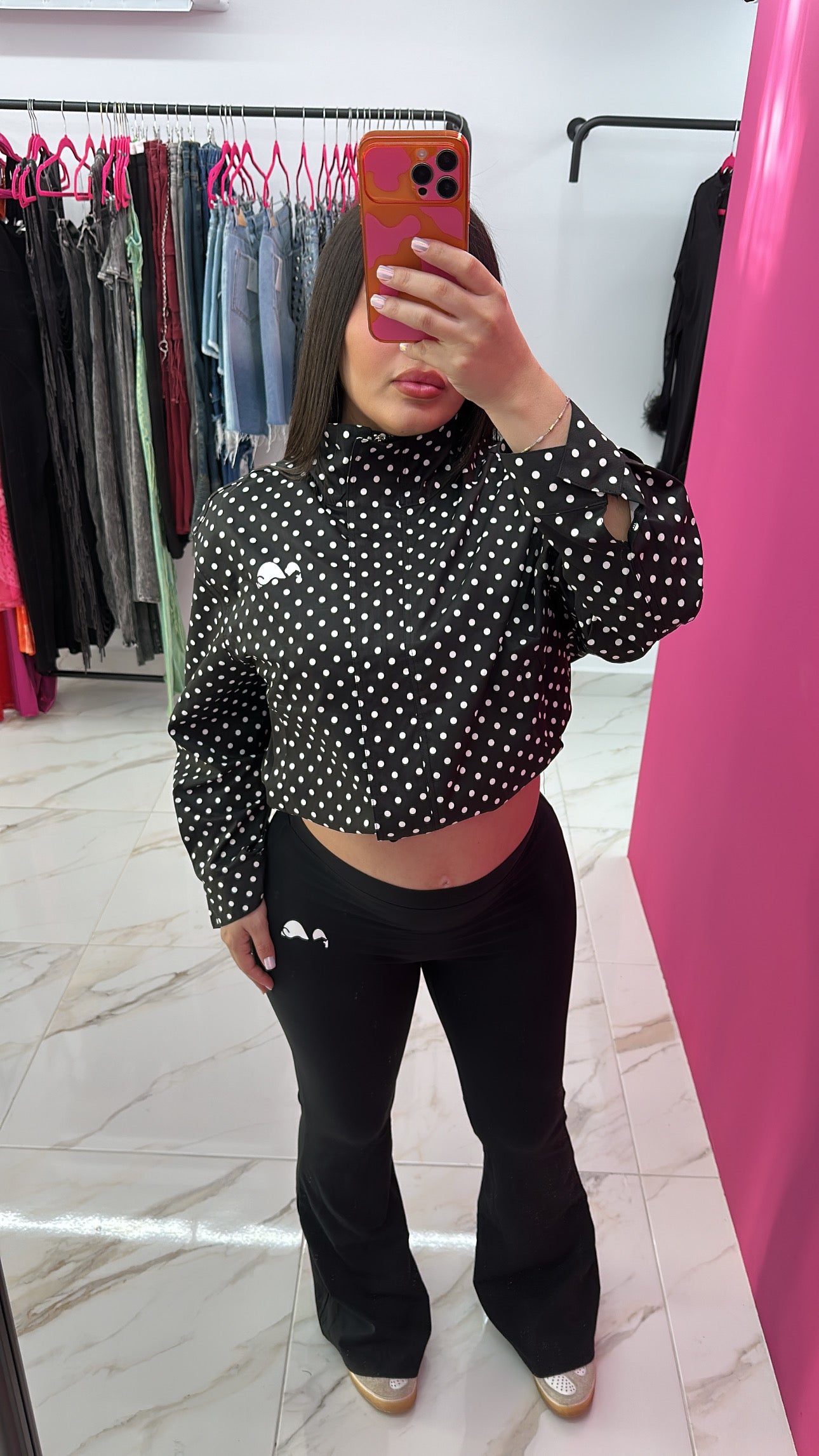 Polka Fever Black Jacket
