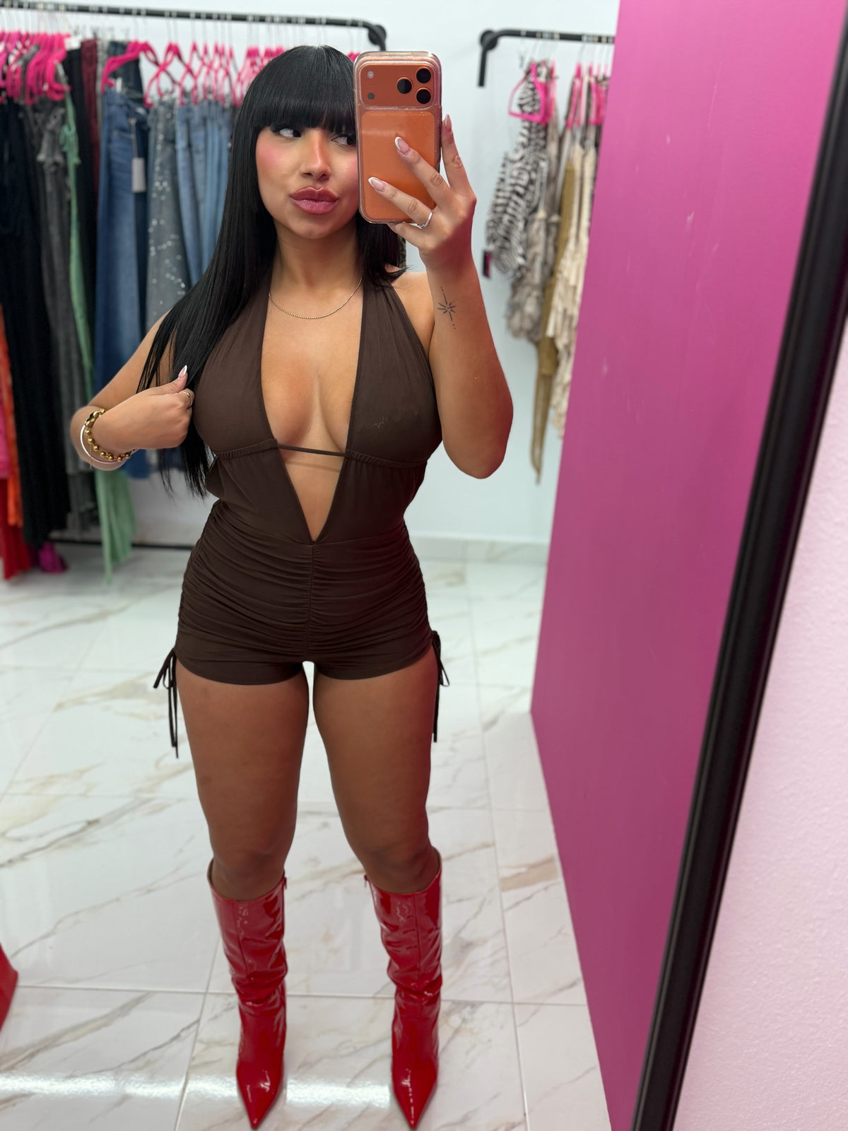 Halter Rompers